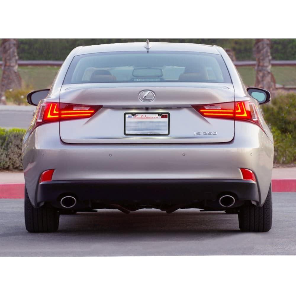 Marco de Placa de Licencia SunplusTrade Negro Mate Aluminio 2 Piezas