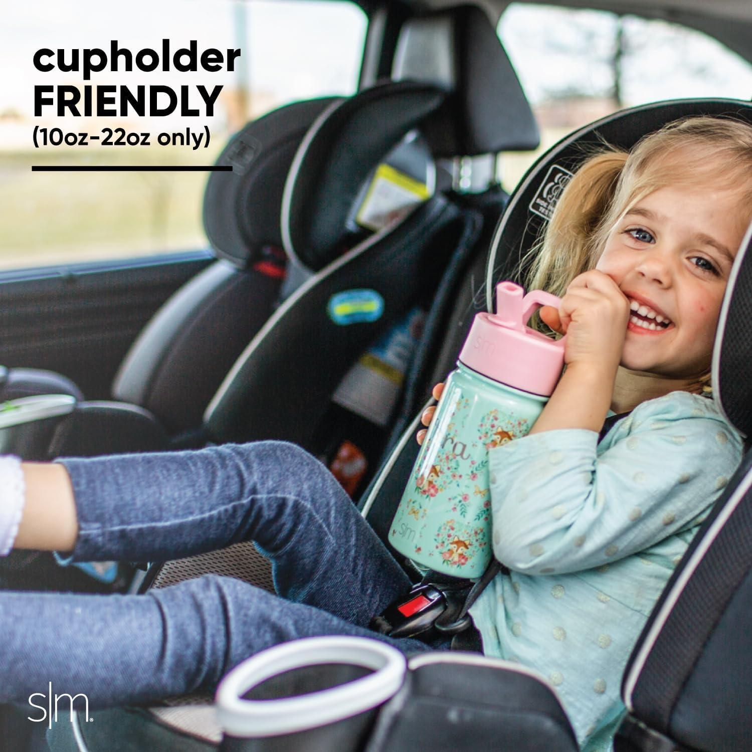 Botella de Agua Aislada Simple Modern 414ml Niños Construcción