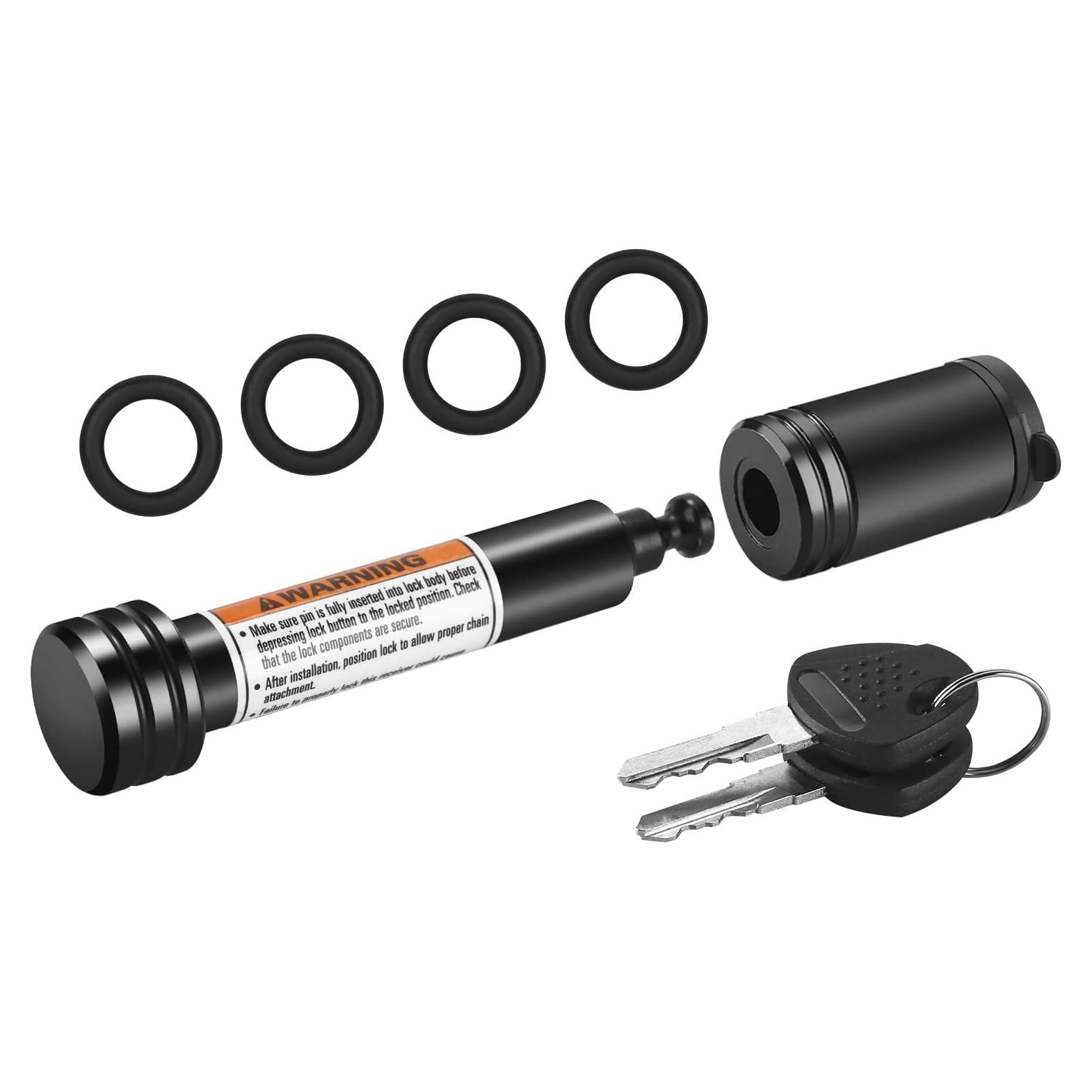 Cerradura de Enganche METOWARE 5/8" Antirrobo para Remolque