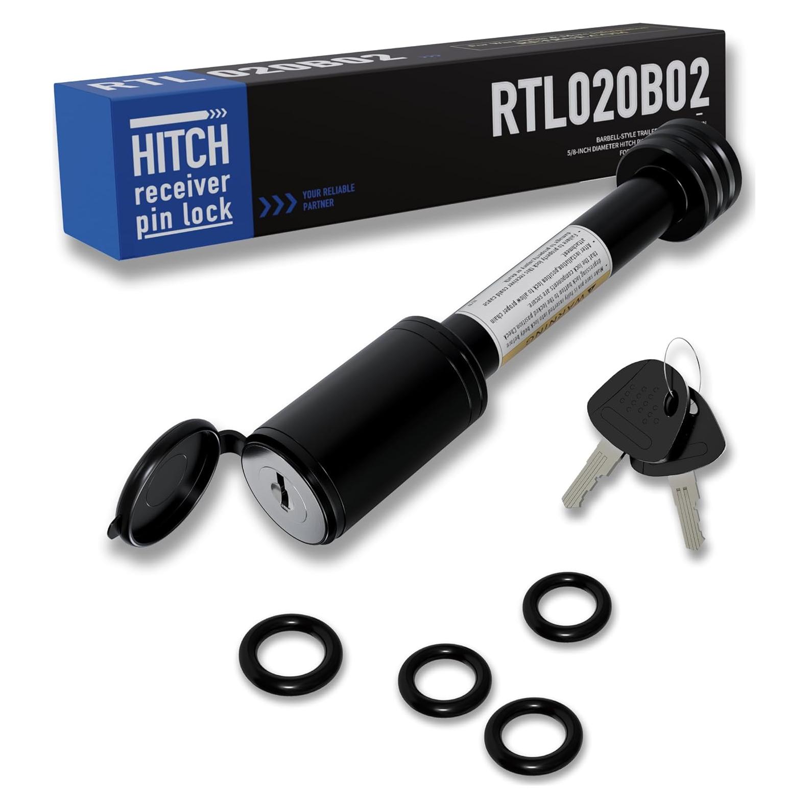 Cerradura de Pasador RETRUE para Enganche de Remolque 2"