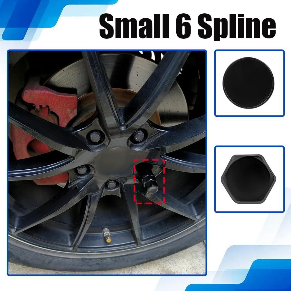 Socket de Tuerca de 6 Puntas PACLVIO 19mm y 21mm Acero Cromado