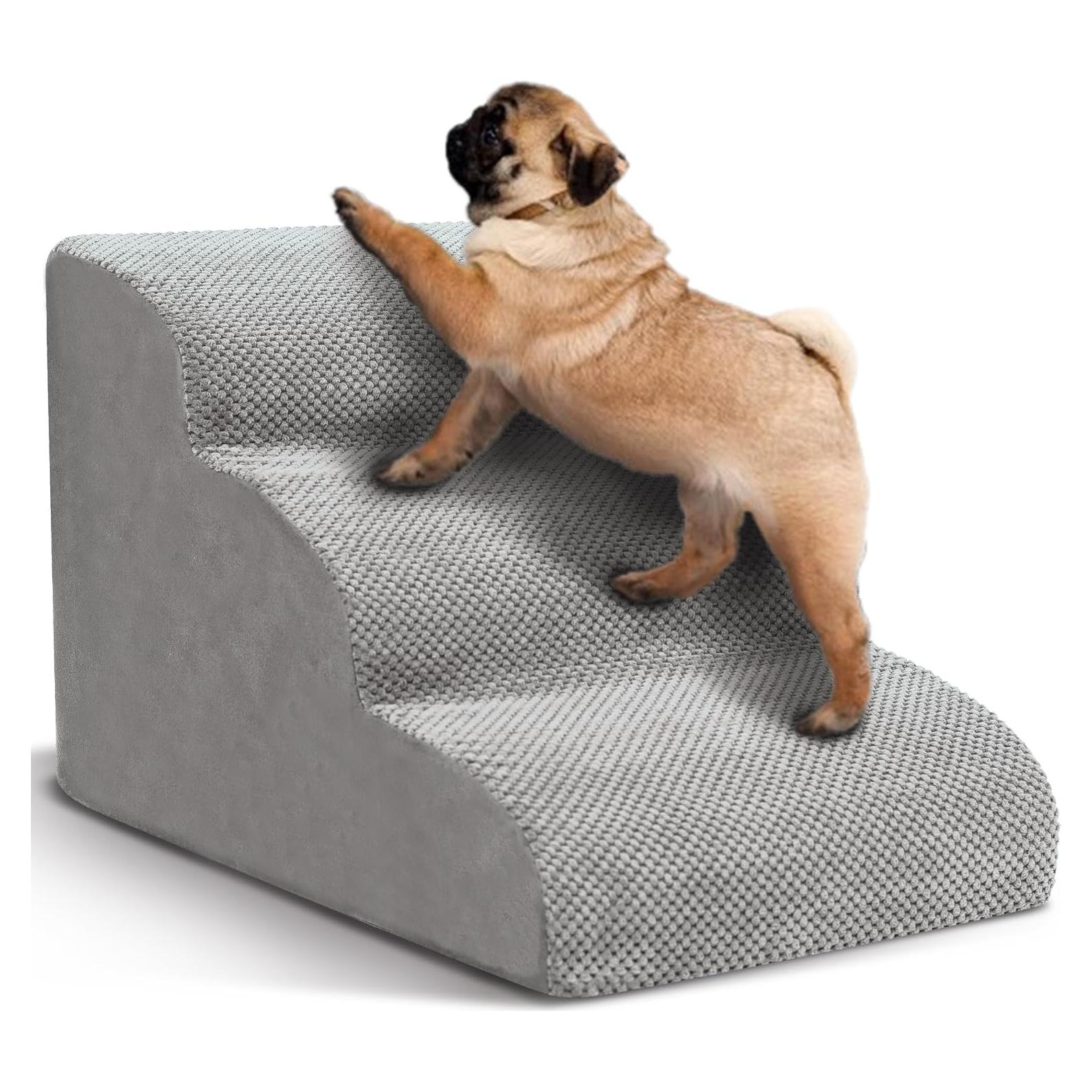 Escalera para Perros Pequeños Heeyoo 3 Niveles Antideslizante