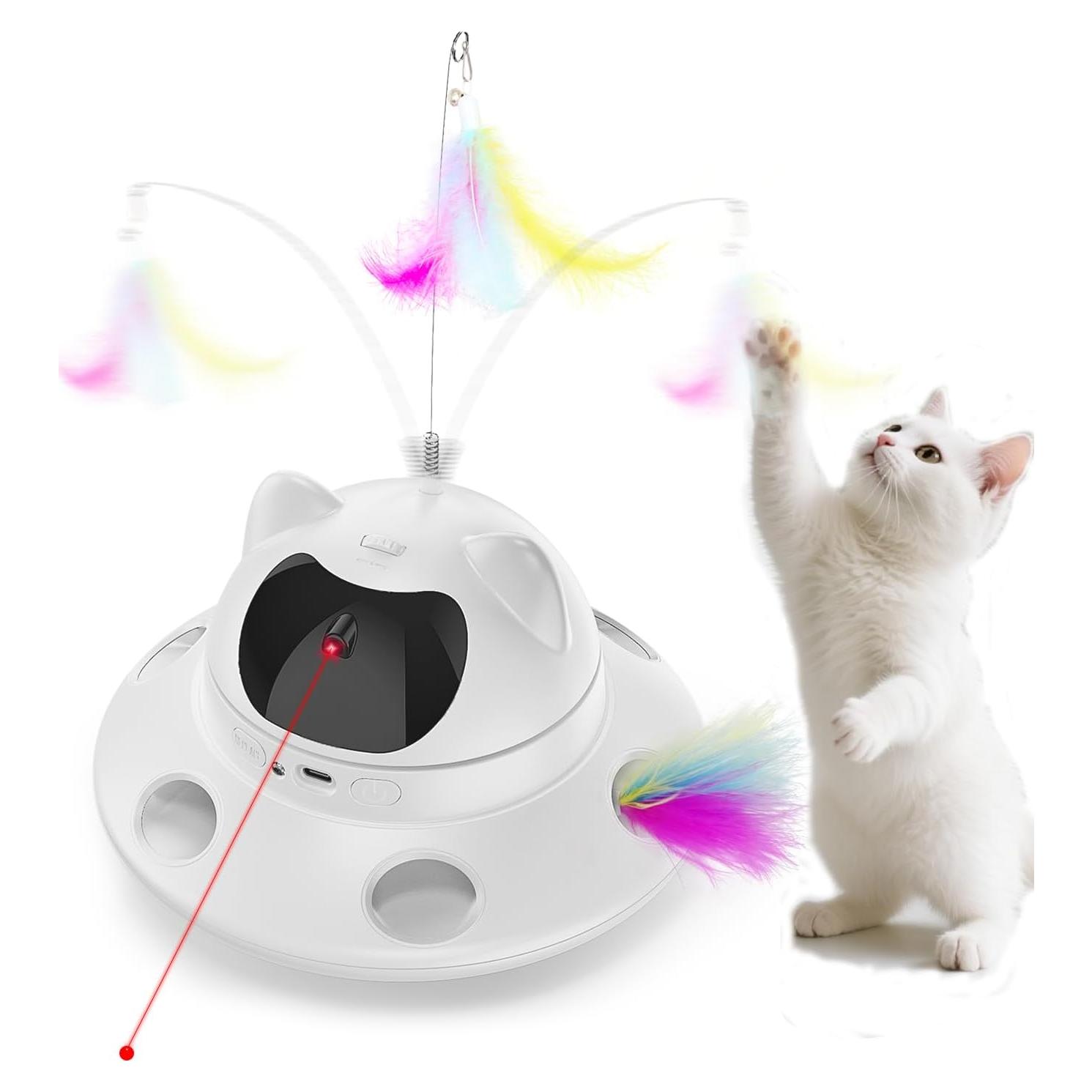 Juguete láser automático para gatos 3 en 1 - Shenzhen BK001