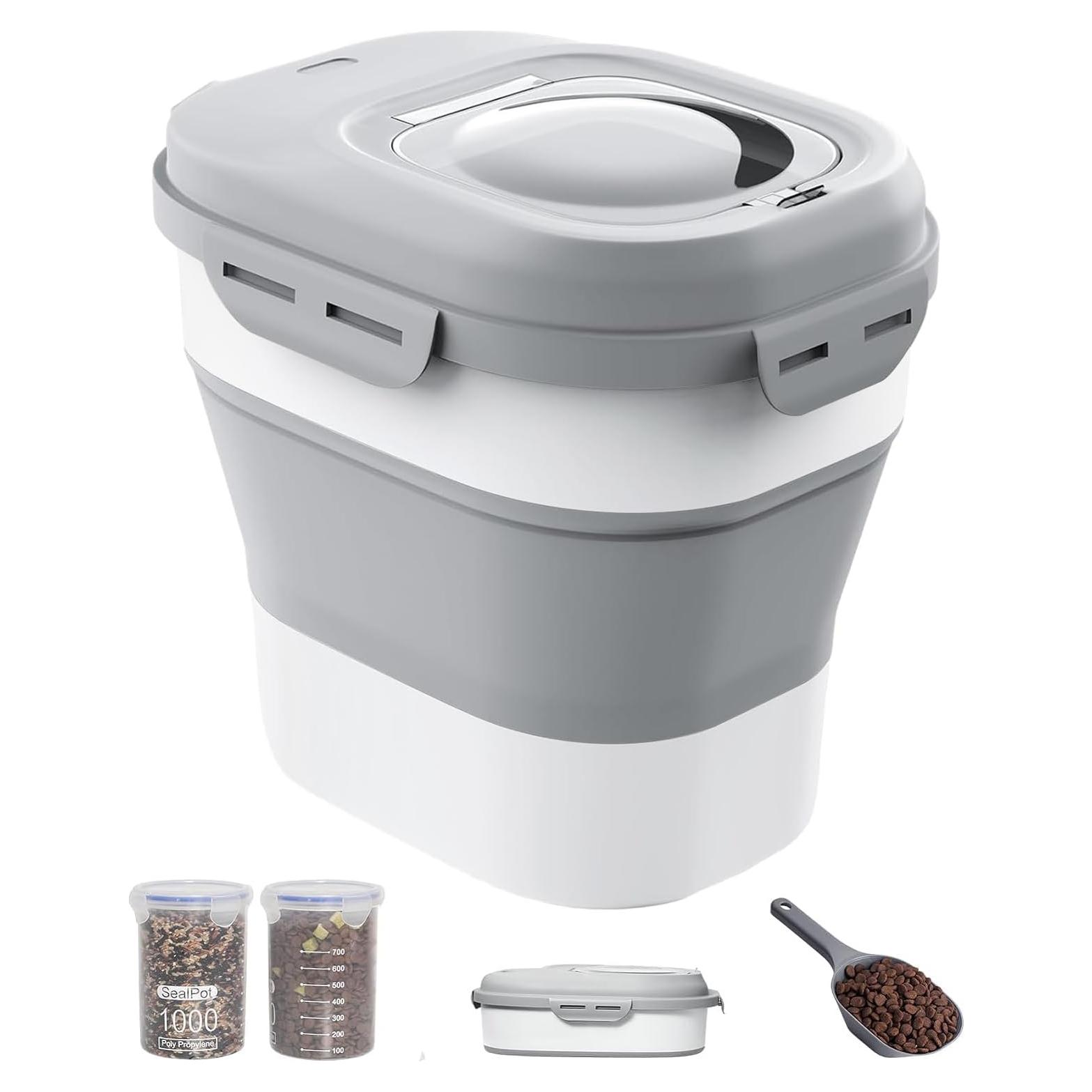 Contenedor de Almacenamiento de Comida para Perros DDMOMMY 35 L