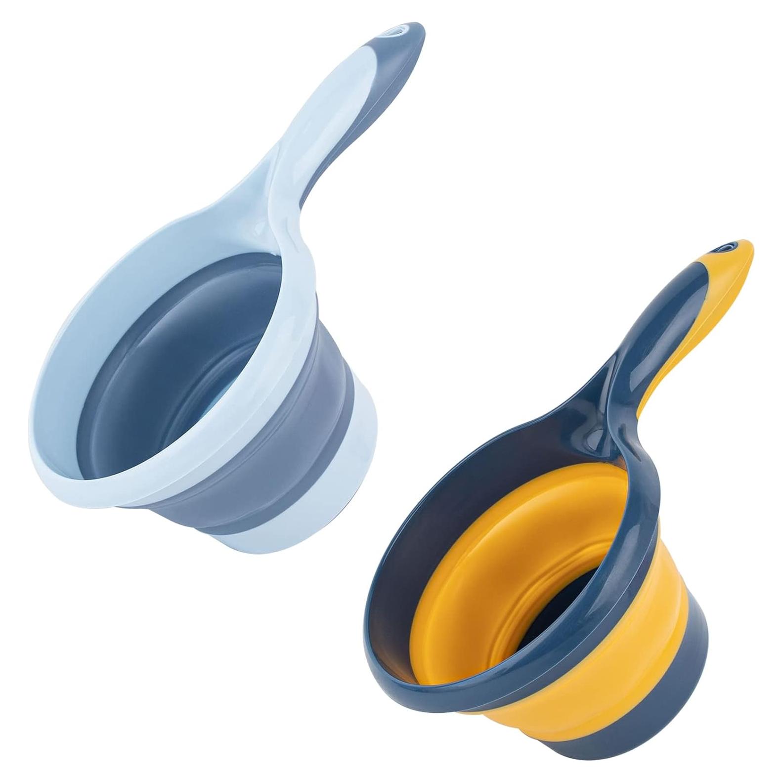 Cucharón Plegable de Agua Framendino 2 Pack Plástico 27.4 cm