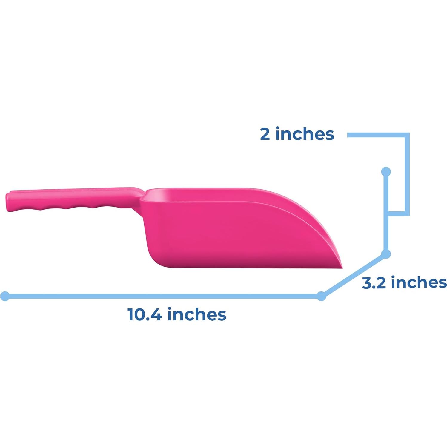 Cucharón de Plástico Remco 63001 16 oz Rosa Aprobado FDA