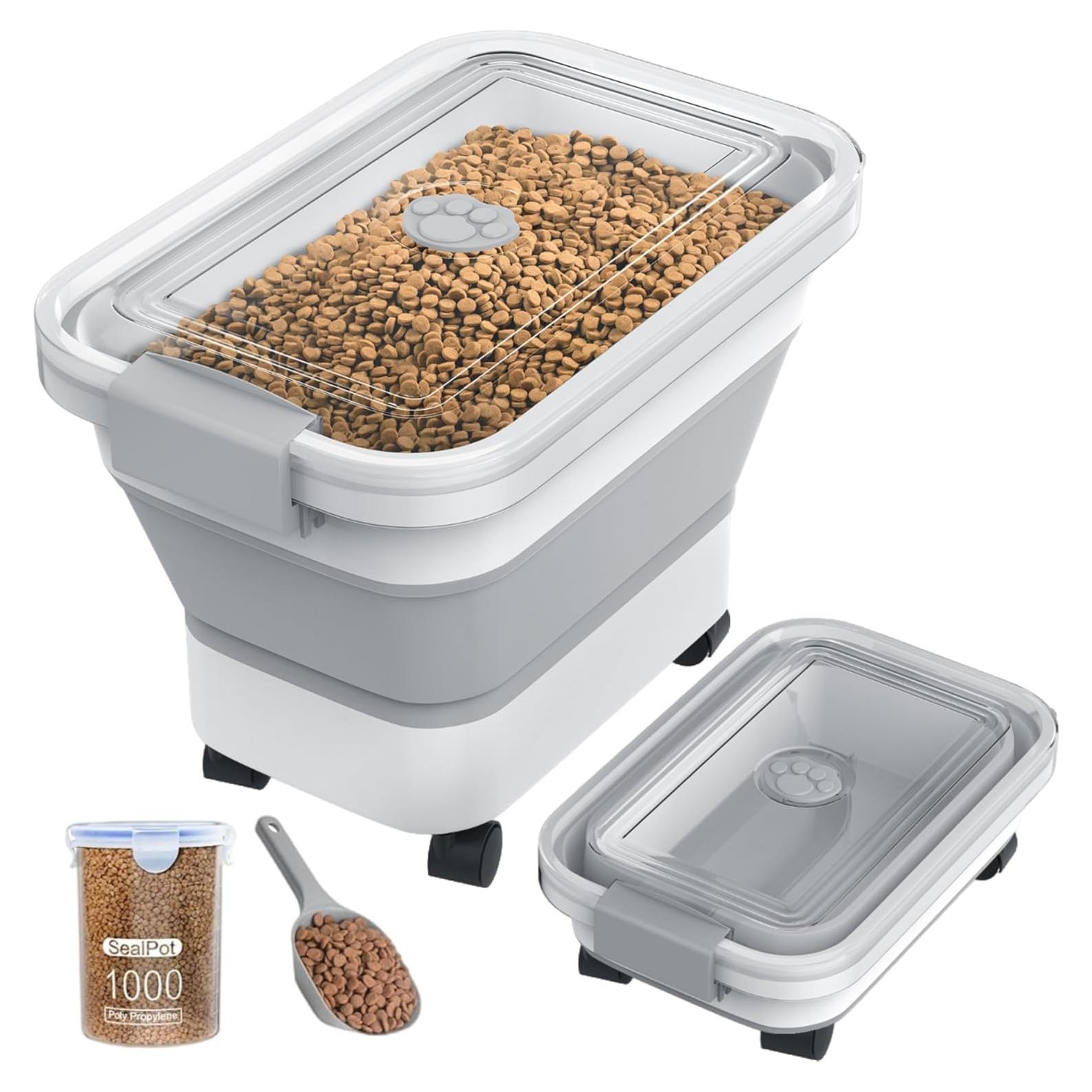 Contenedor de Almacenamiento de Comida para Mascotas DDMOMMY 23L