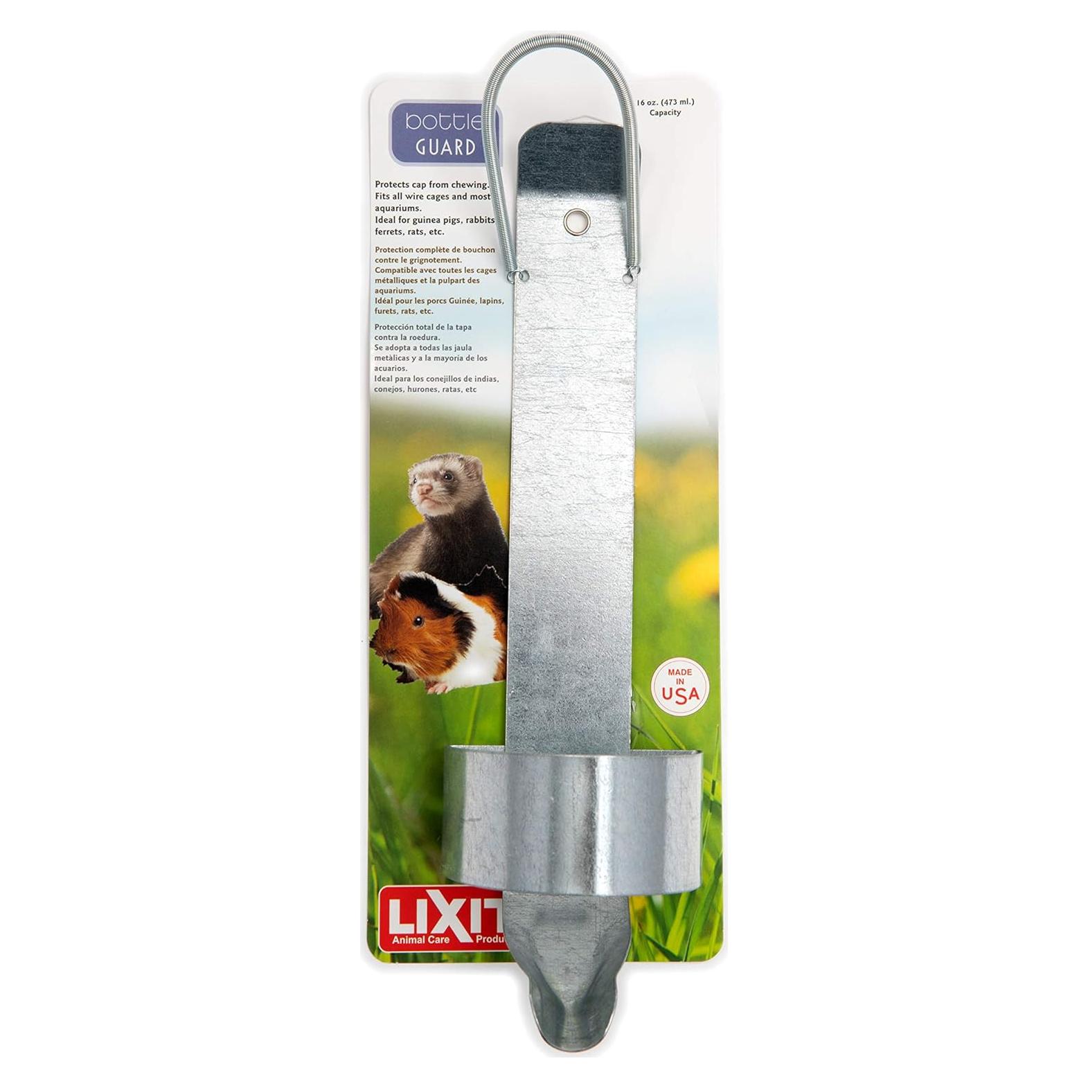 Botella de Agua Lixit 473ml con Protector para Mascotas