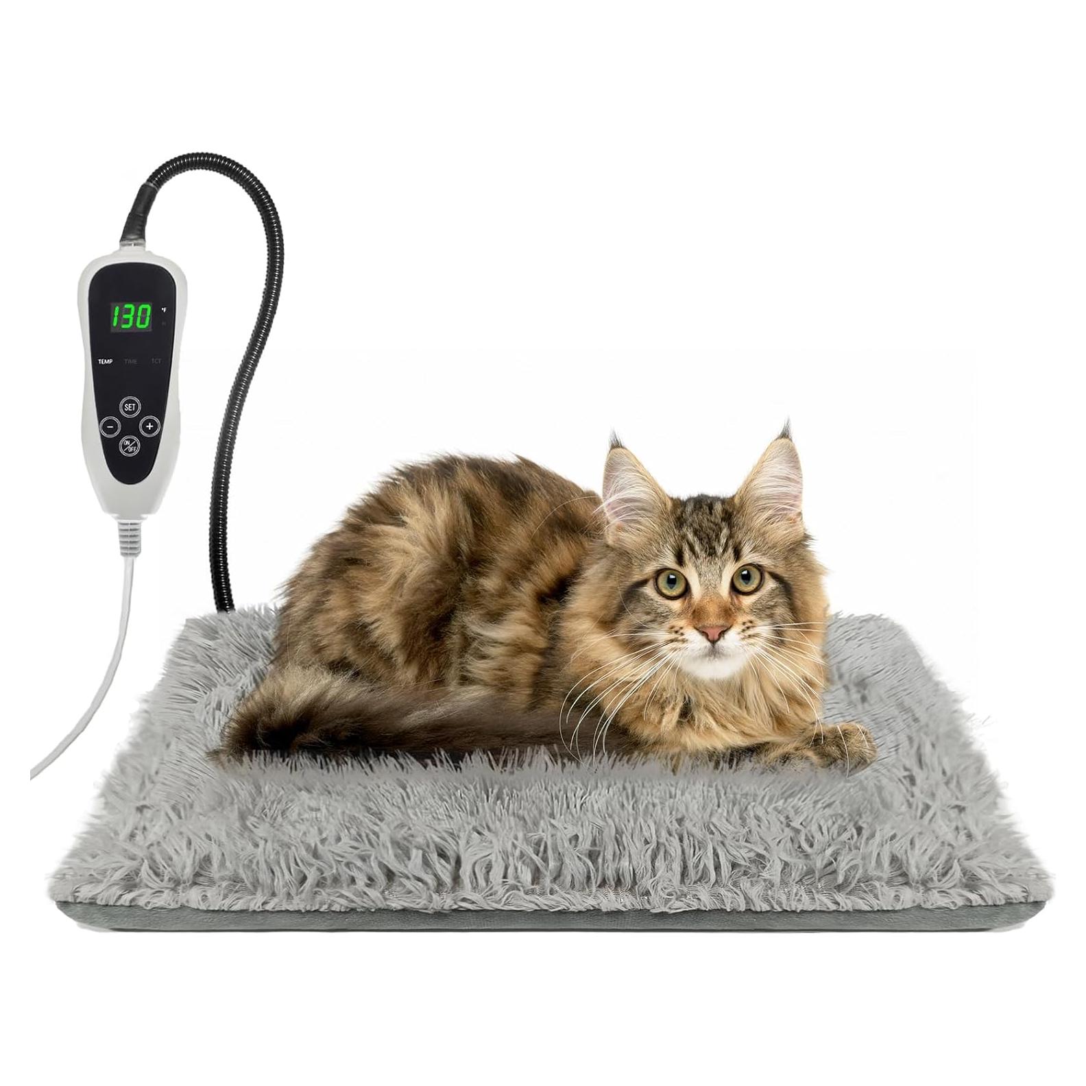 Almohadilla Térmica para Gatos GOLOPET 43x33cm con Control de Temperatura