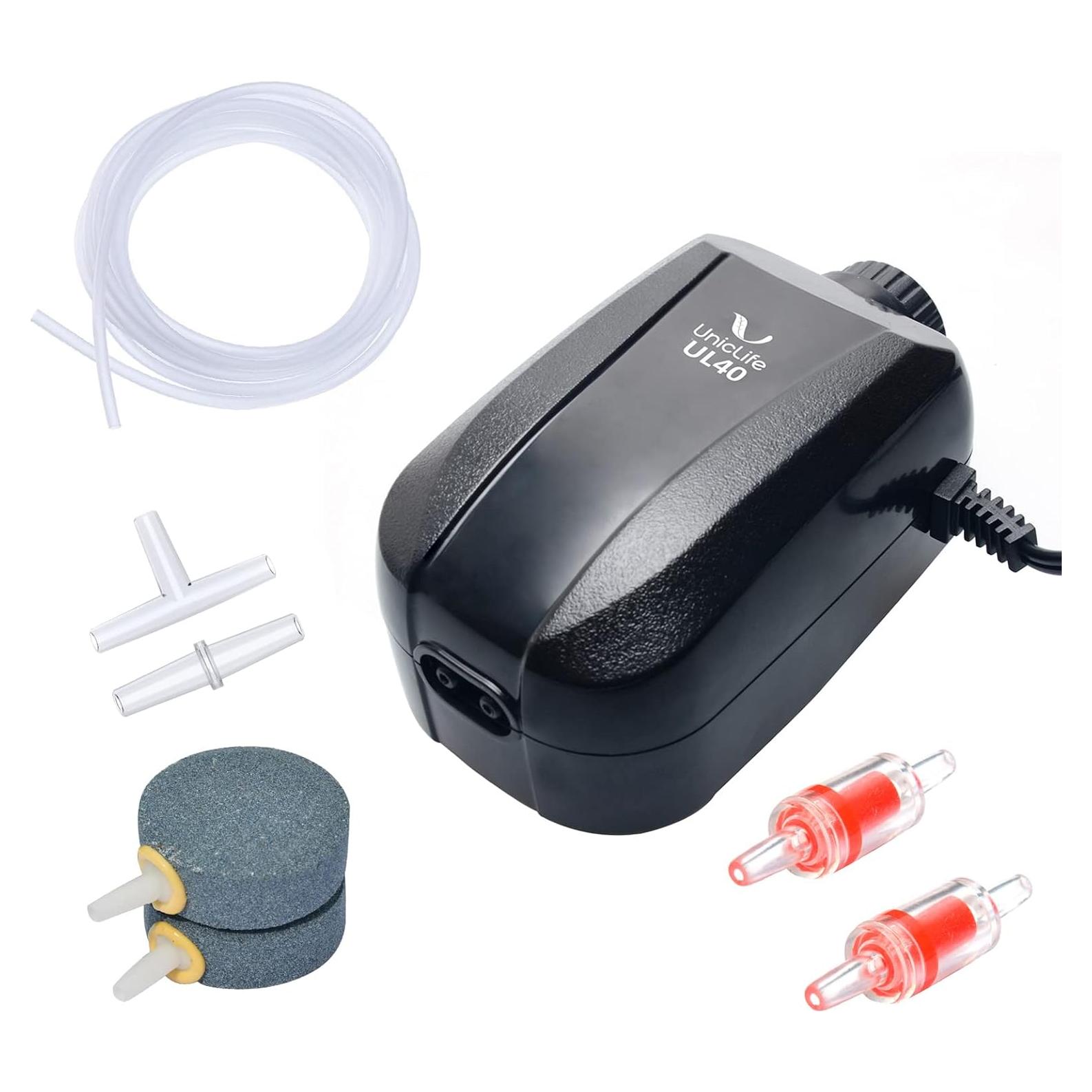 Bomba de Aire Uniclife para Acuario 38-378 Litros 242 LPH