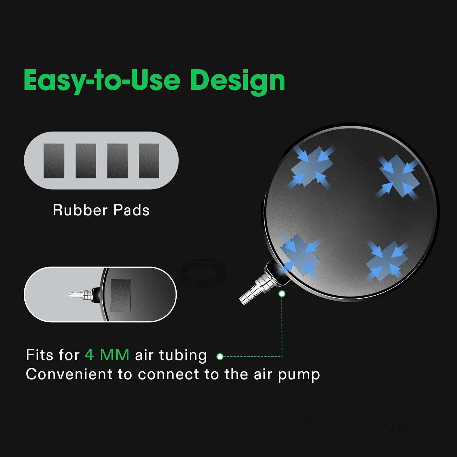 Piedra de Aire VIVOSUN 12.7 cm para Acuario y Hidropónica