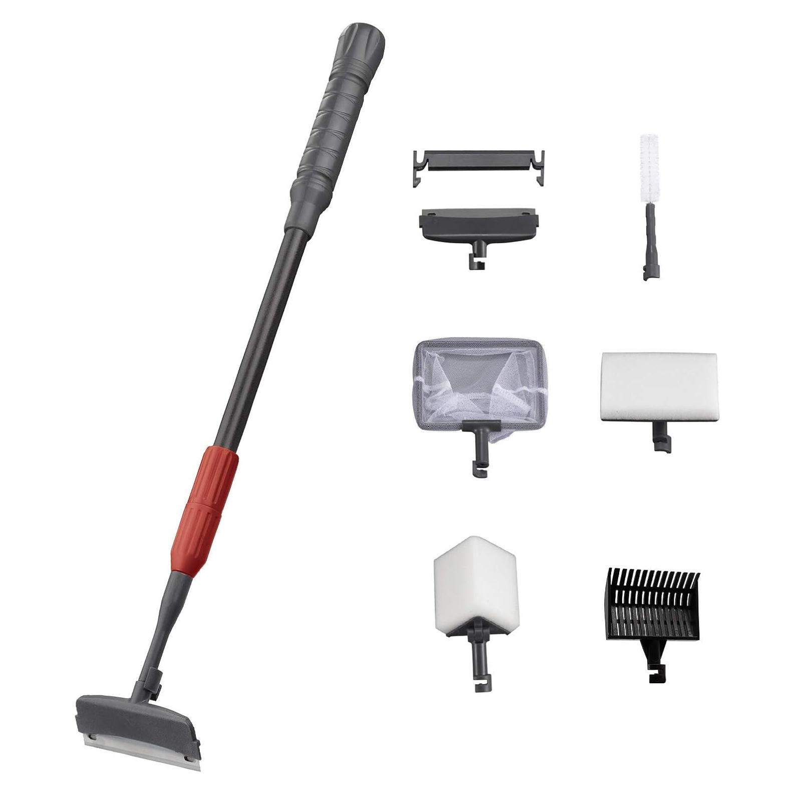 Kit de Limpieza de Acuario 6 en 1 UPETTOOLS con Mango Ajustable