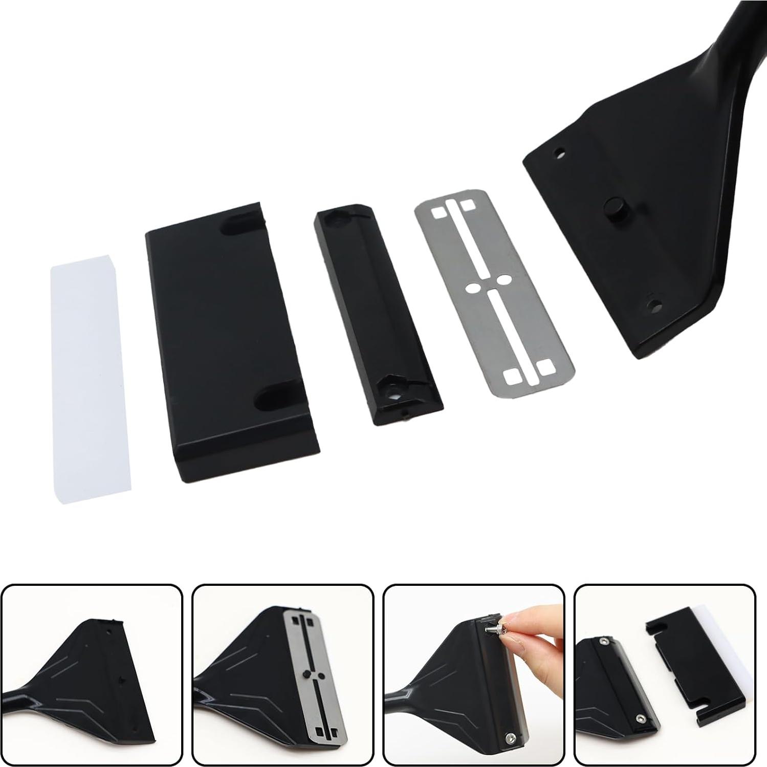 Rascador de Algas para Acuarios Lenpestia 61 cm con 10 Cuchillas