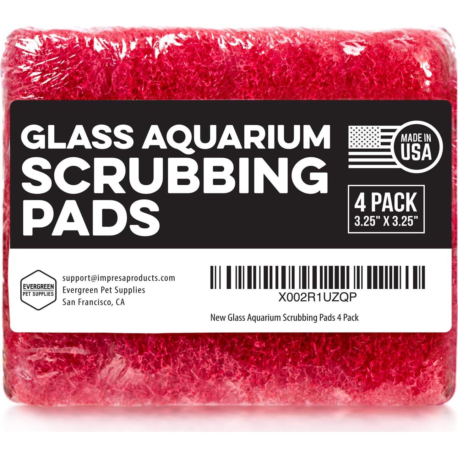 Limpiadores de Acuario Suministros para Mascotas Evergreen - 4 Piezas