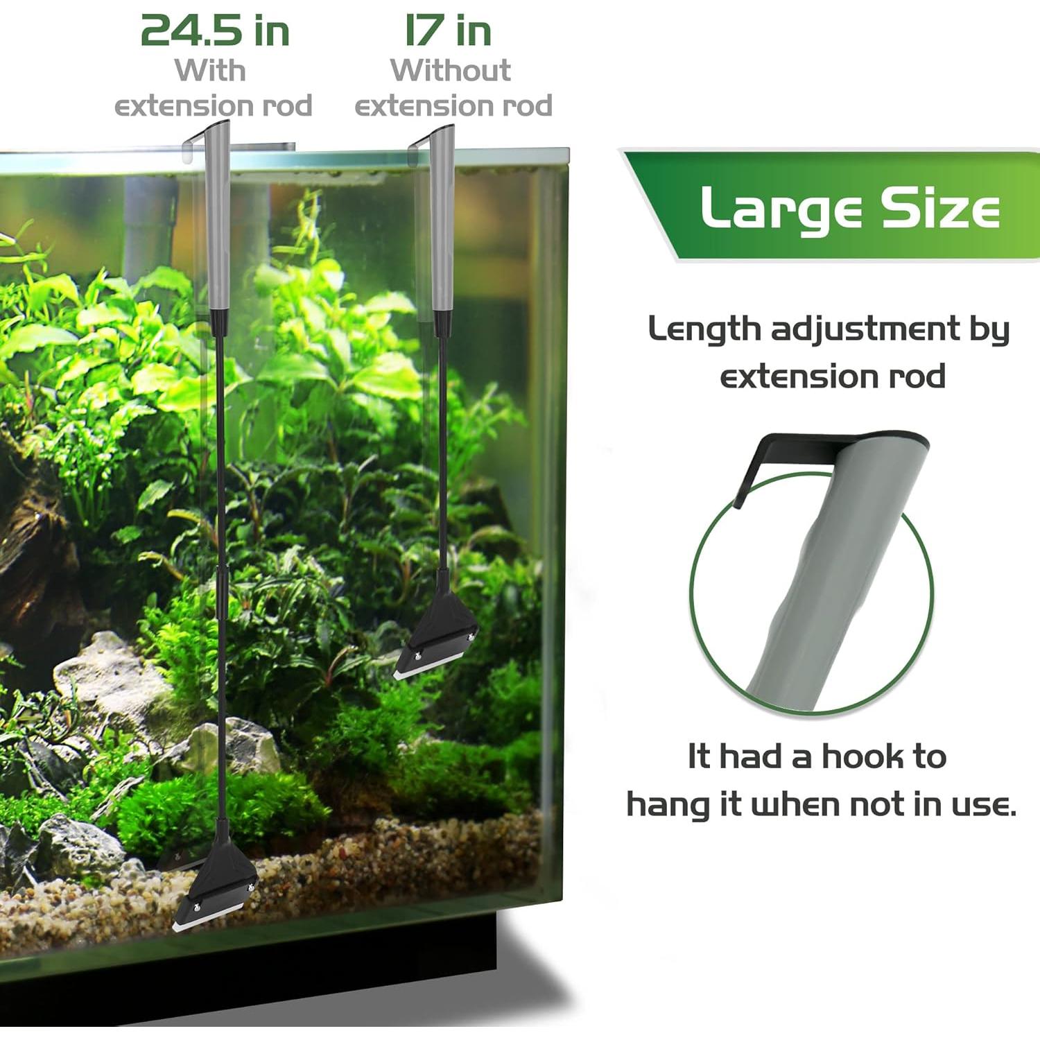 Raspador de Algas Profesional Neptonion 62.23 cm con 10 Cuchillas