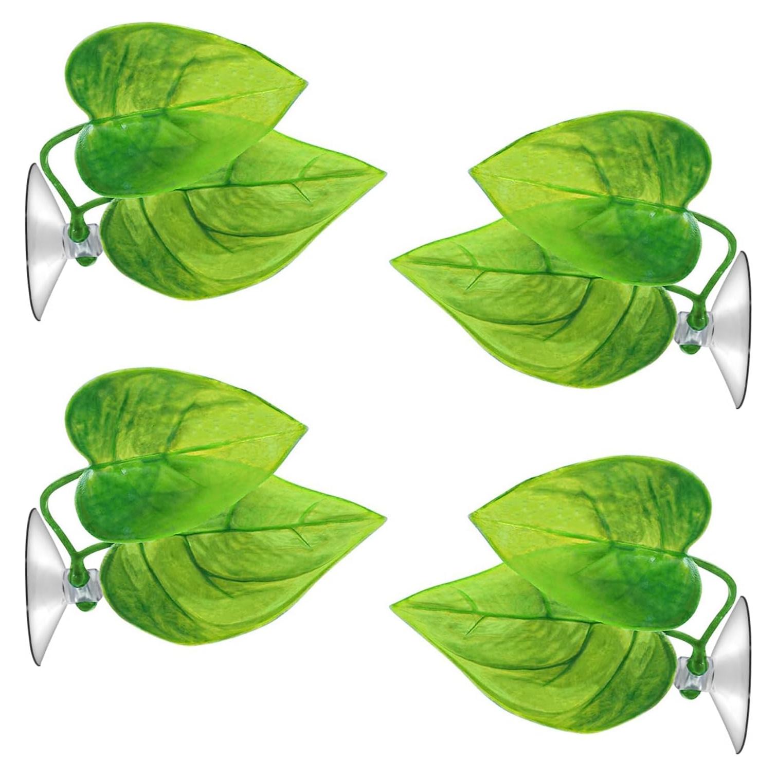 Almohadilla de Hoja URATOT para Peces Betta - 4 Piezas