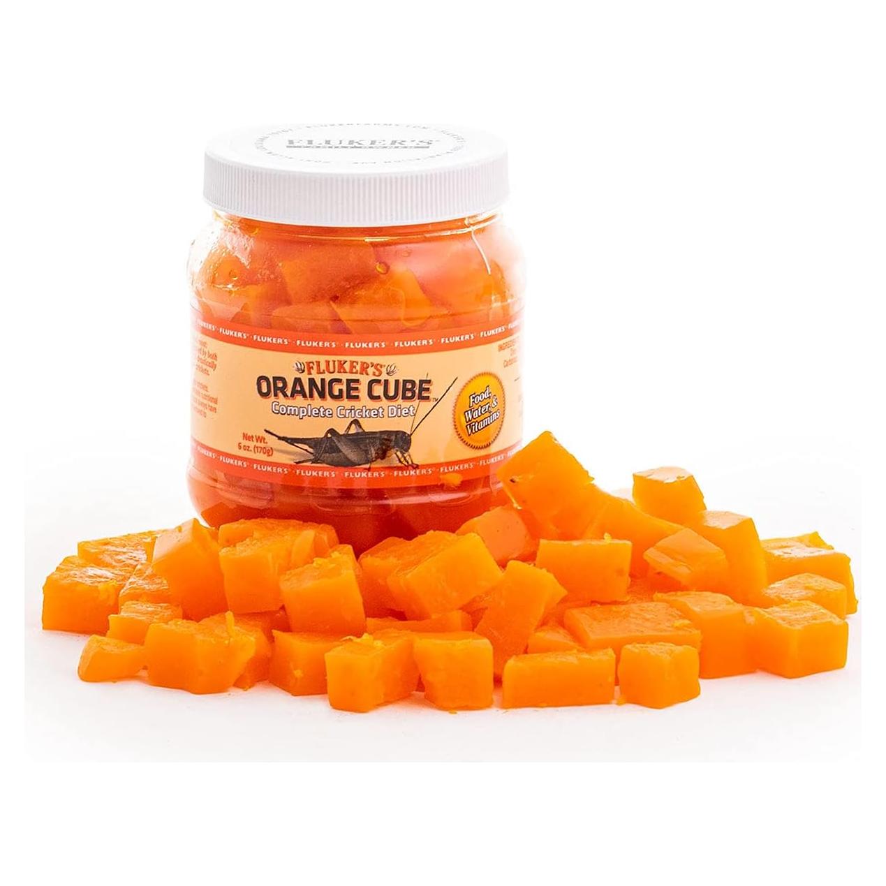 Dieta Completa para Insectos Fluker Cubo Naranja 170 g