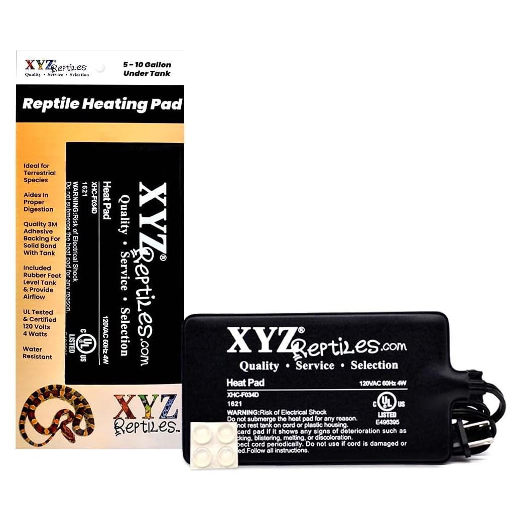 Almohadilla Térmica Mini XYZReptiles 4W para Reptiles 17.78x10.16cm