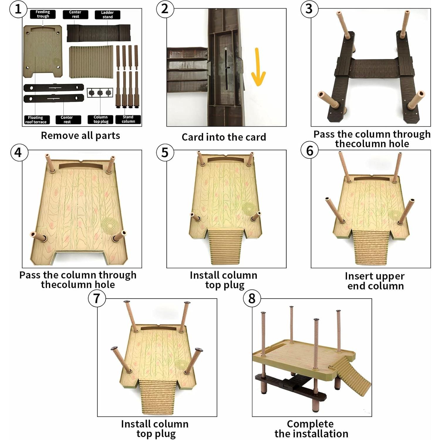 Plataforma Flotante Grande para Tortugas Tfwadmx 40.39x27.94cm