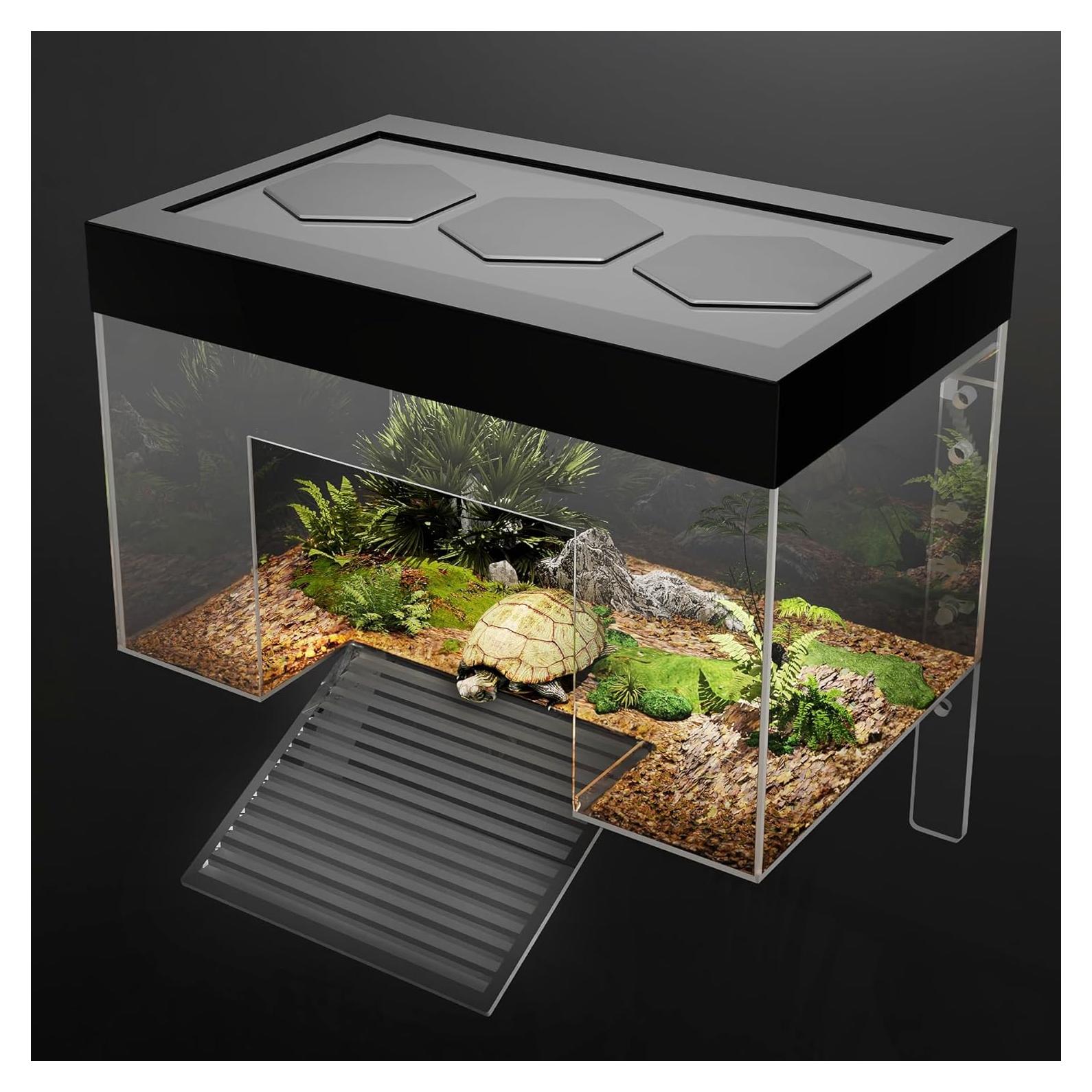 Plataforma de Sol para Tortugas Clioran Mini 14x14 cm