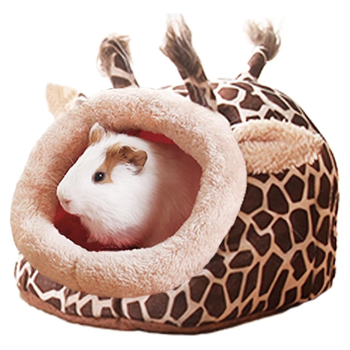 Cama y Escondite para Conejillos de Indias LEFTSTARER - Jirafa