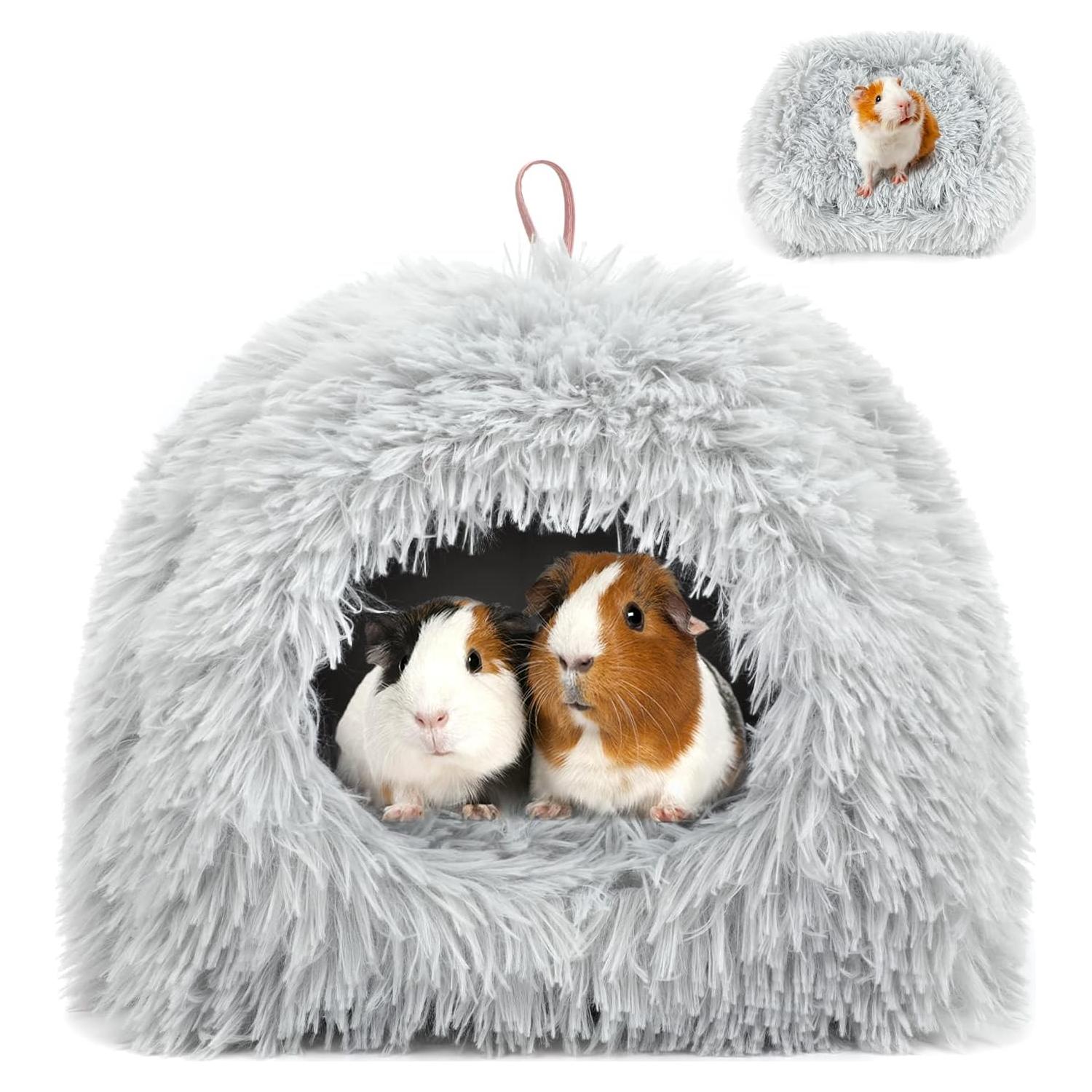 Cama para Cobayas YUEPET Gris 28x29x23 cm, Lavable