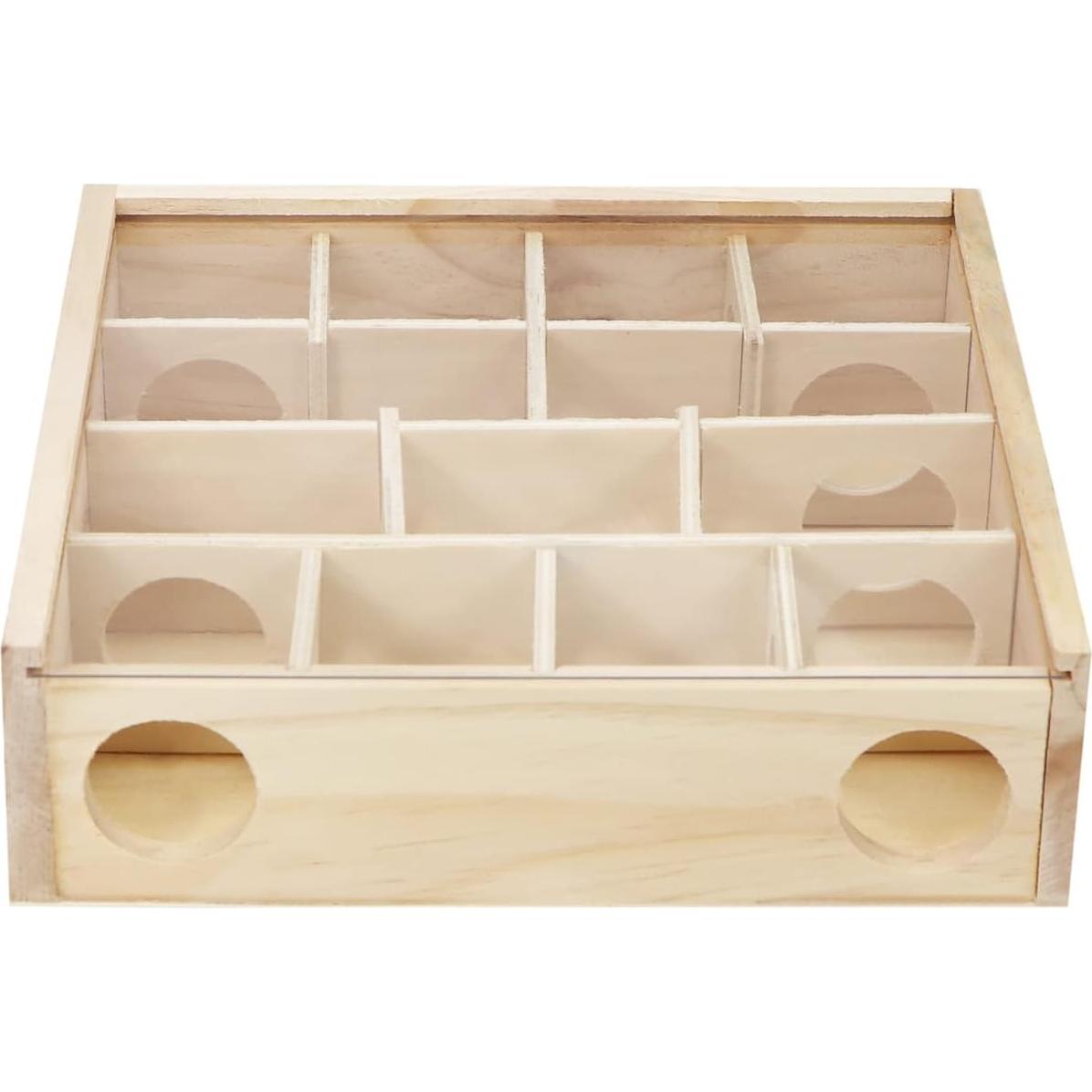 Túnel Laberinto de Madera Wontee para Hámster y Ratones