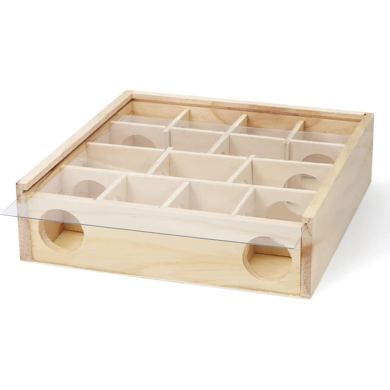 Túnel Laberinto de Madera Wontee para Hámster y Ratones