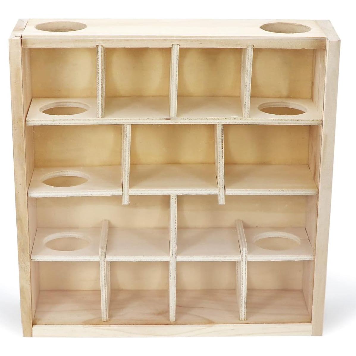 Túnel Laberinto de Madera Wontee para Hámster y Ratones