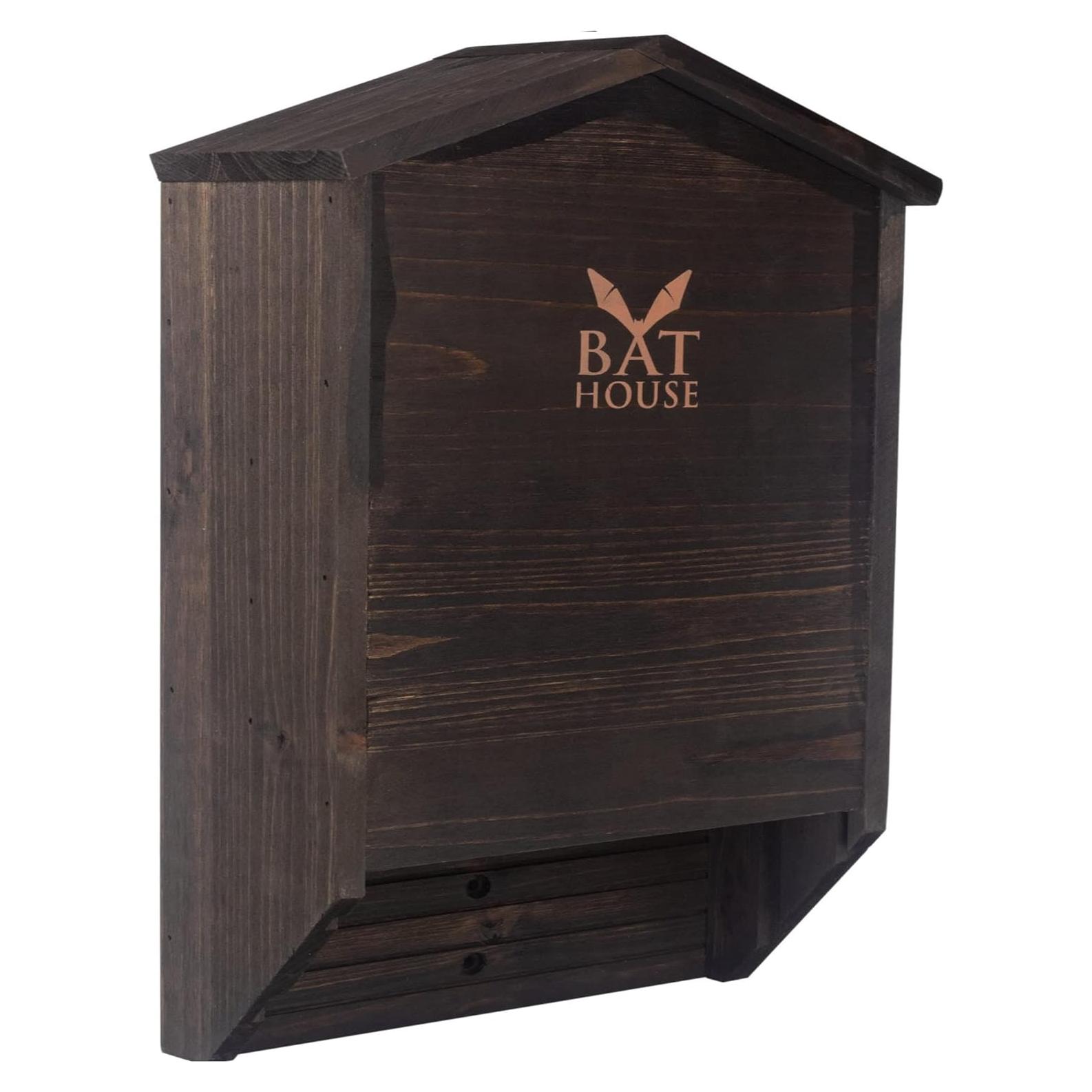 Casa de Murciélagos KIBAGA de Madera para Exteriores 41.9x25.9cm