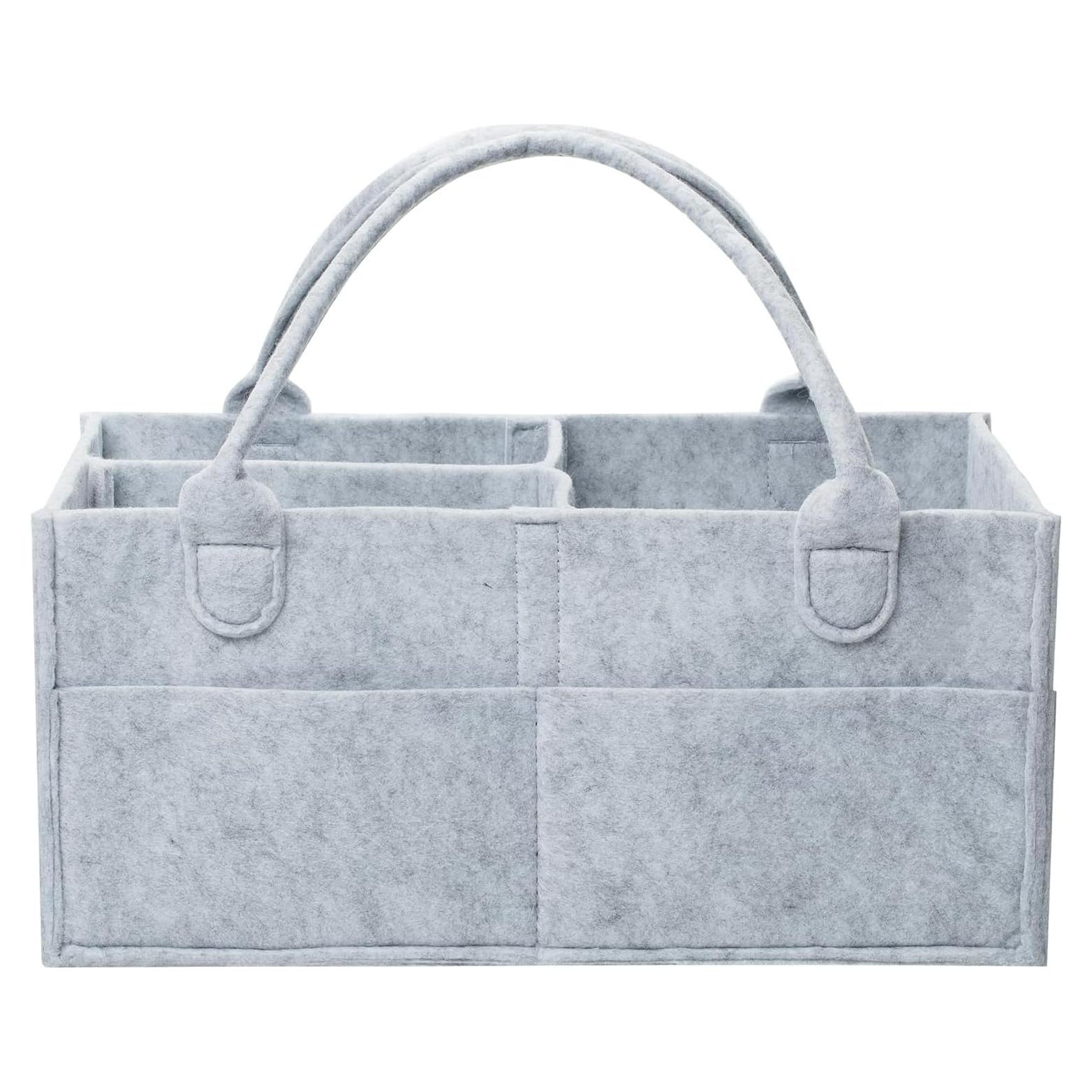 Organizador de Pañales Mr. Pen Grande Gris Portátil