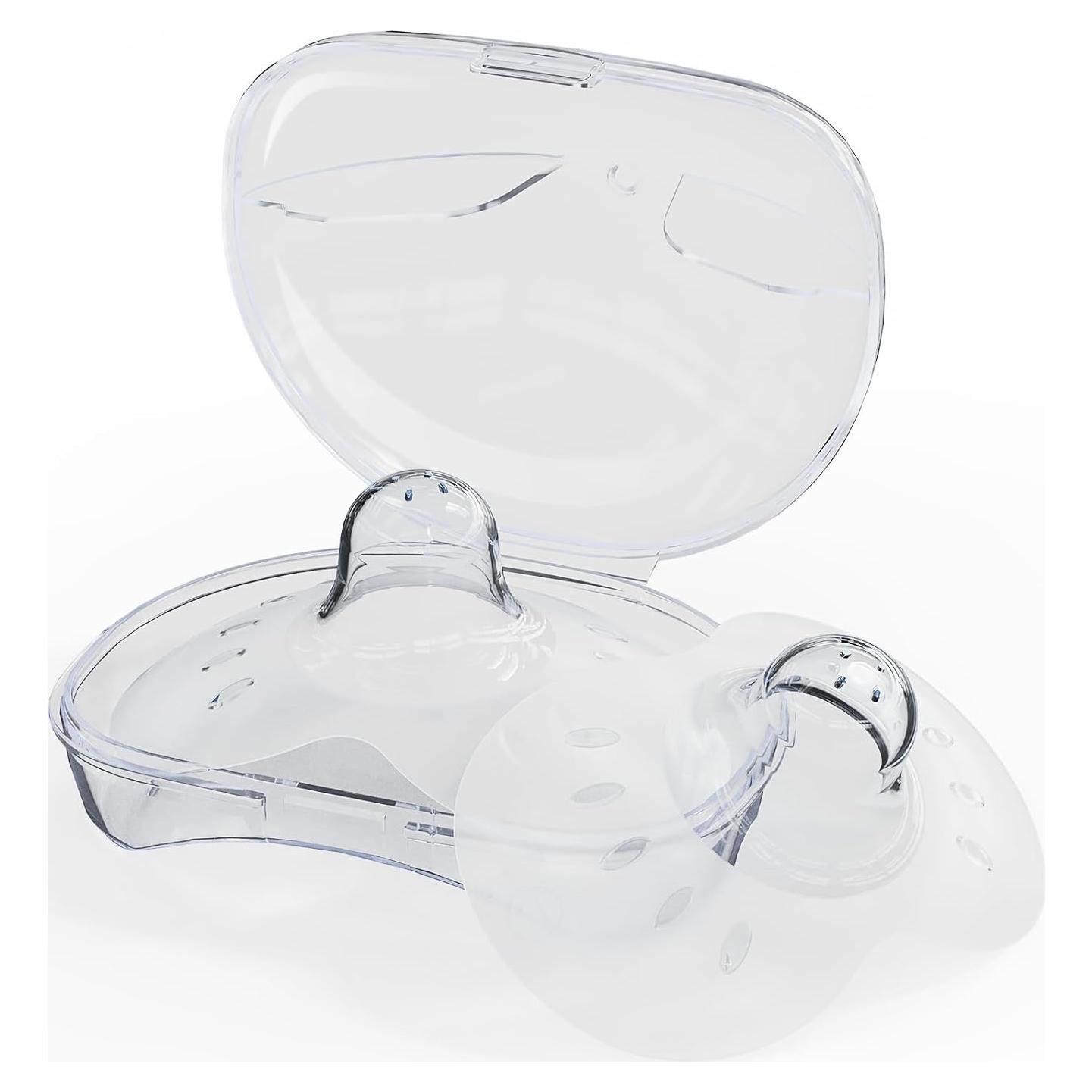 Protectores de pezones para lactancia Silicona 17mm Reutilizables