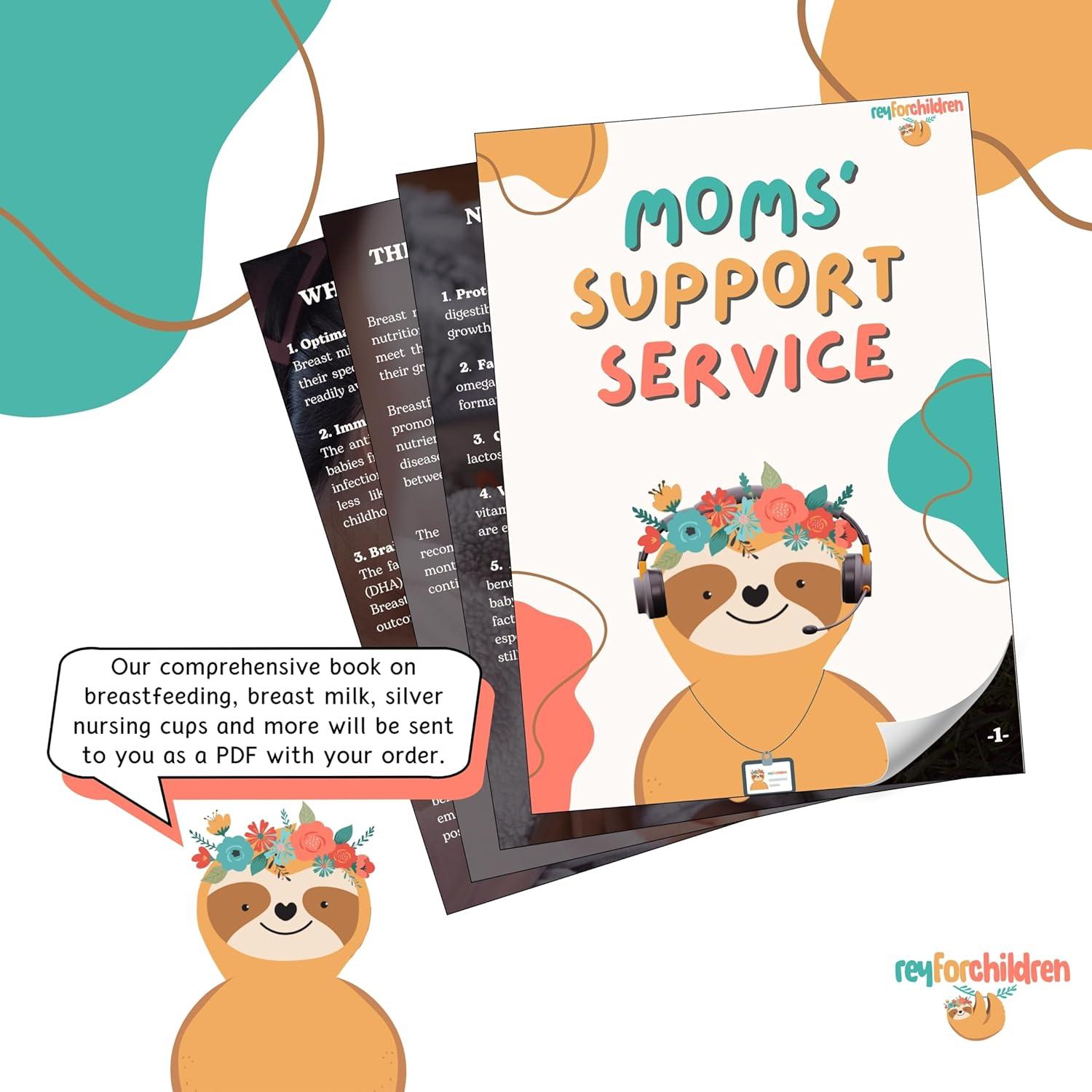 Tazas de Lactancia de Plata 999 RFC - Kit Regular con Silicona