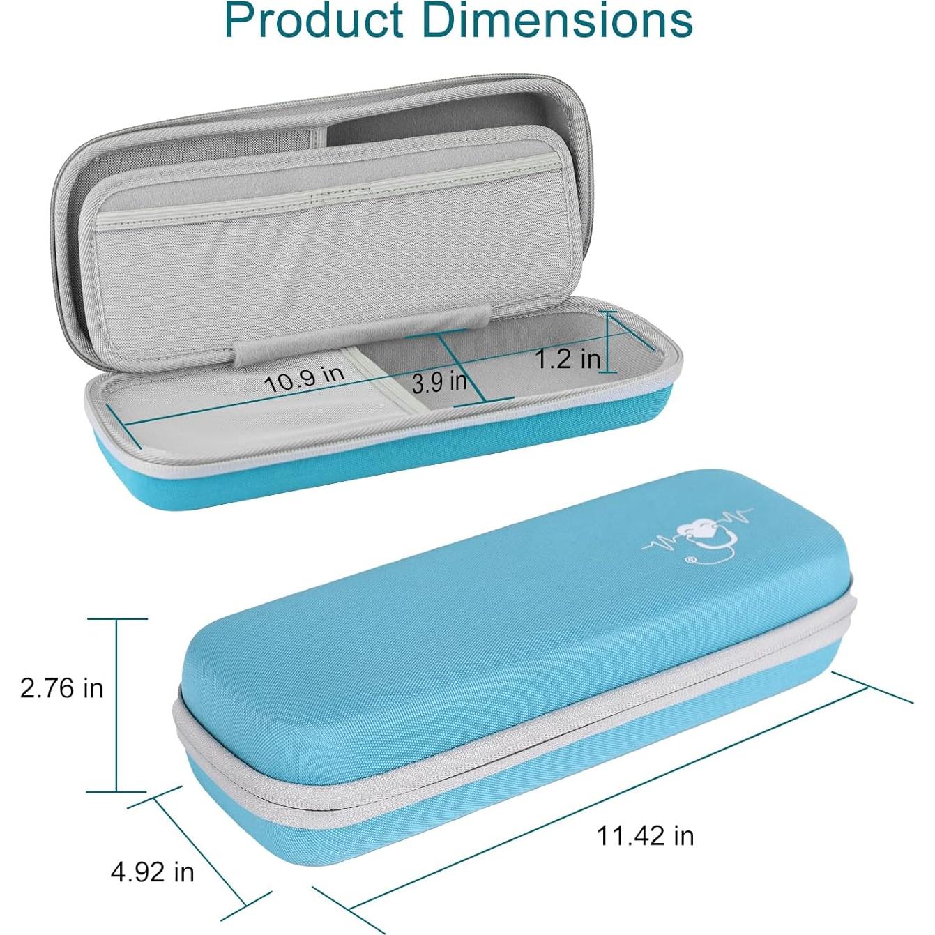 Funda Dura para Estetoscopio OPOWAY Turquesa - Compatible 3M Littmann