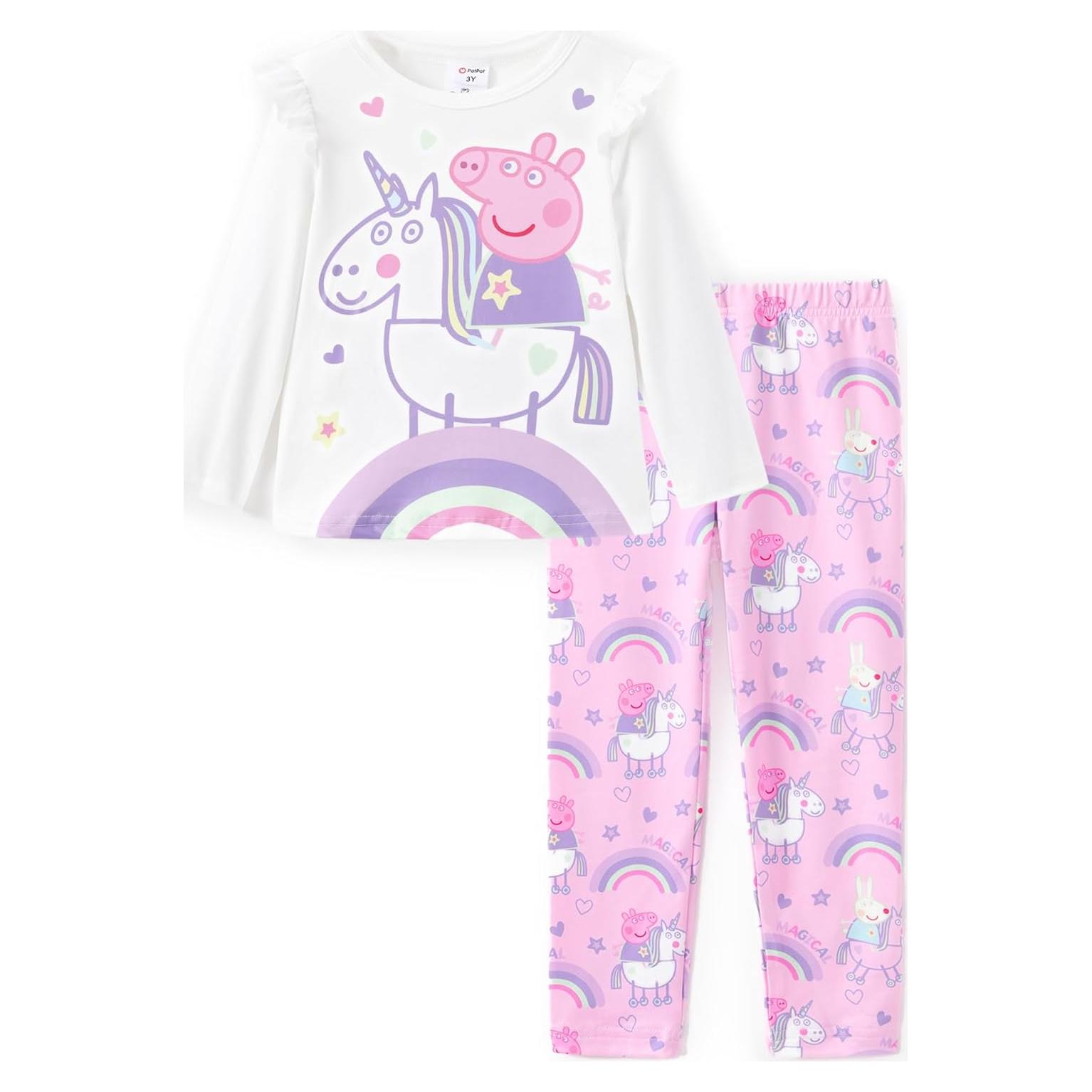 Conjunto Peppa Pig para Niñas 2 Piezas Talla 5-6T