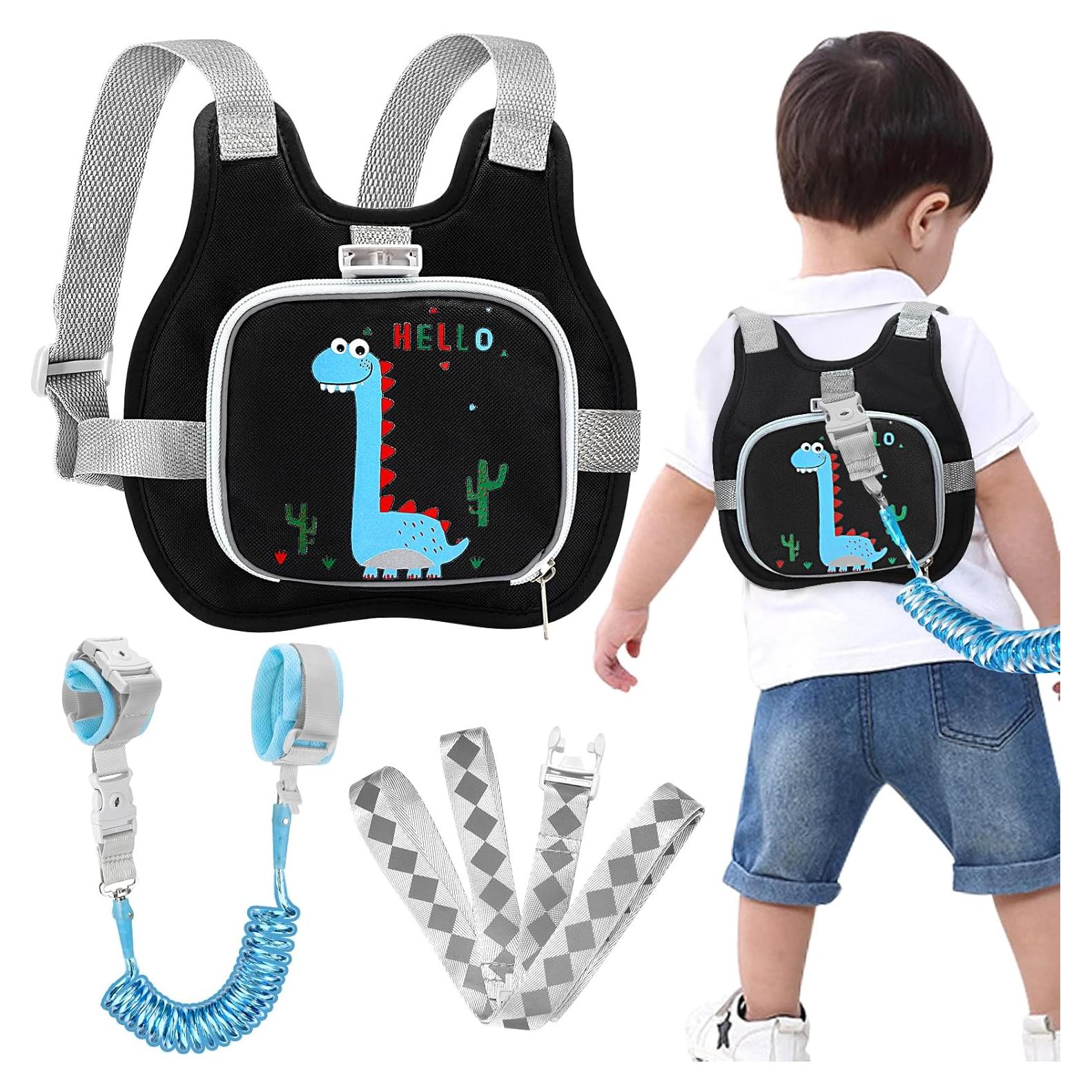 Arnés para Niños Accmor Dinosaurio Plegable Reflectante 1-5 Años