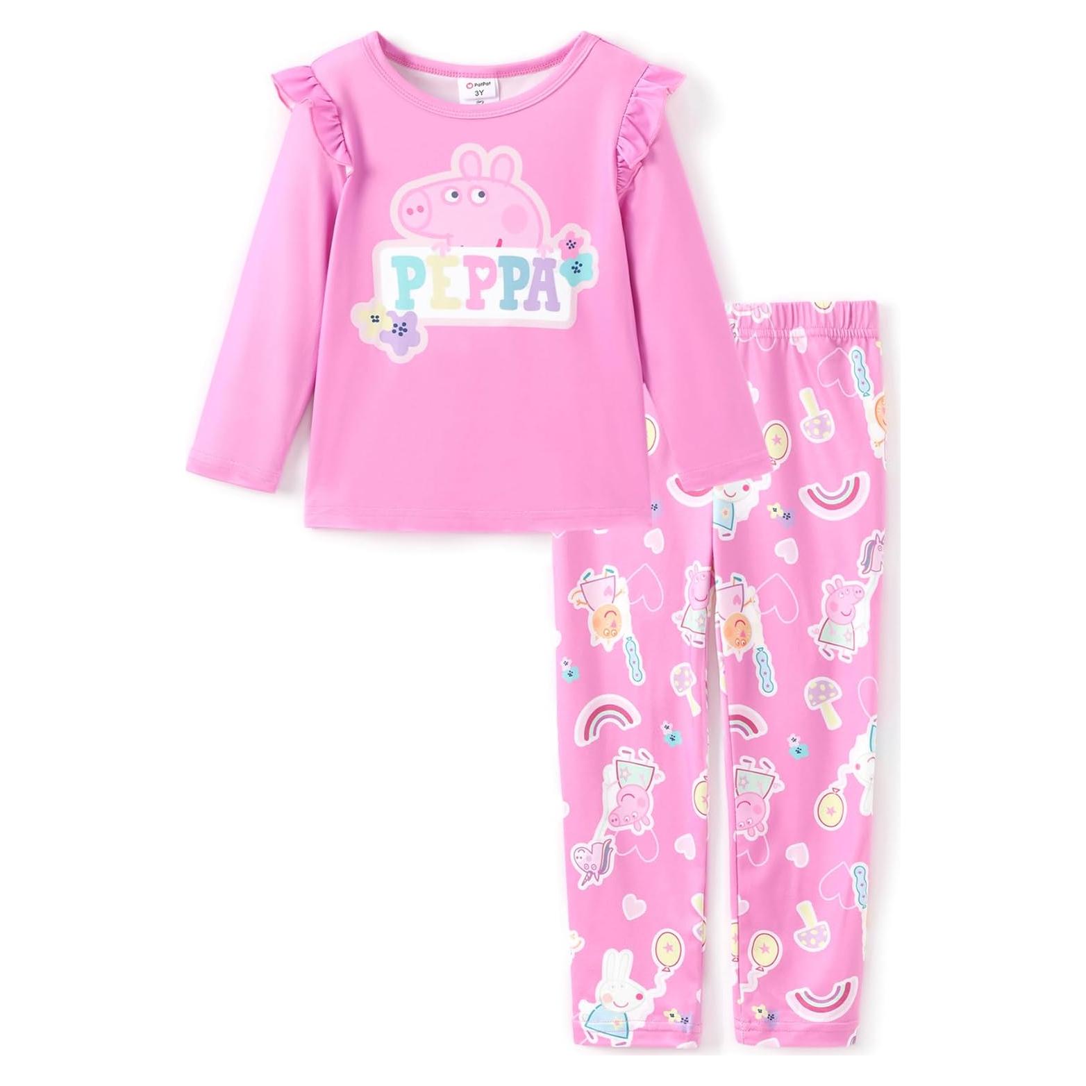 Conjunto Peppa Pig para Niñas 2 Piezas Talla 5-6T