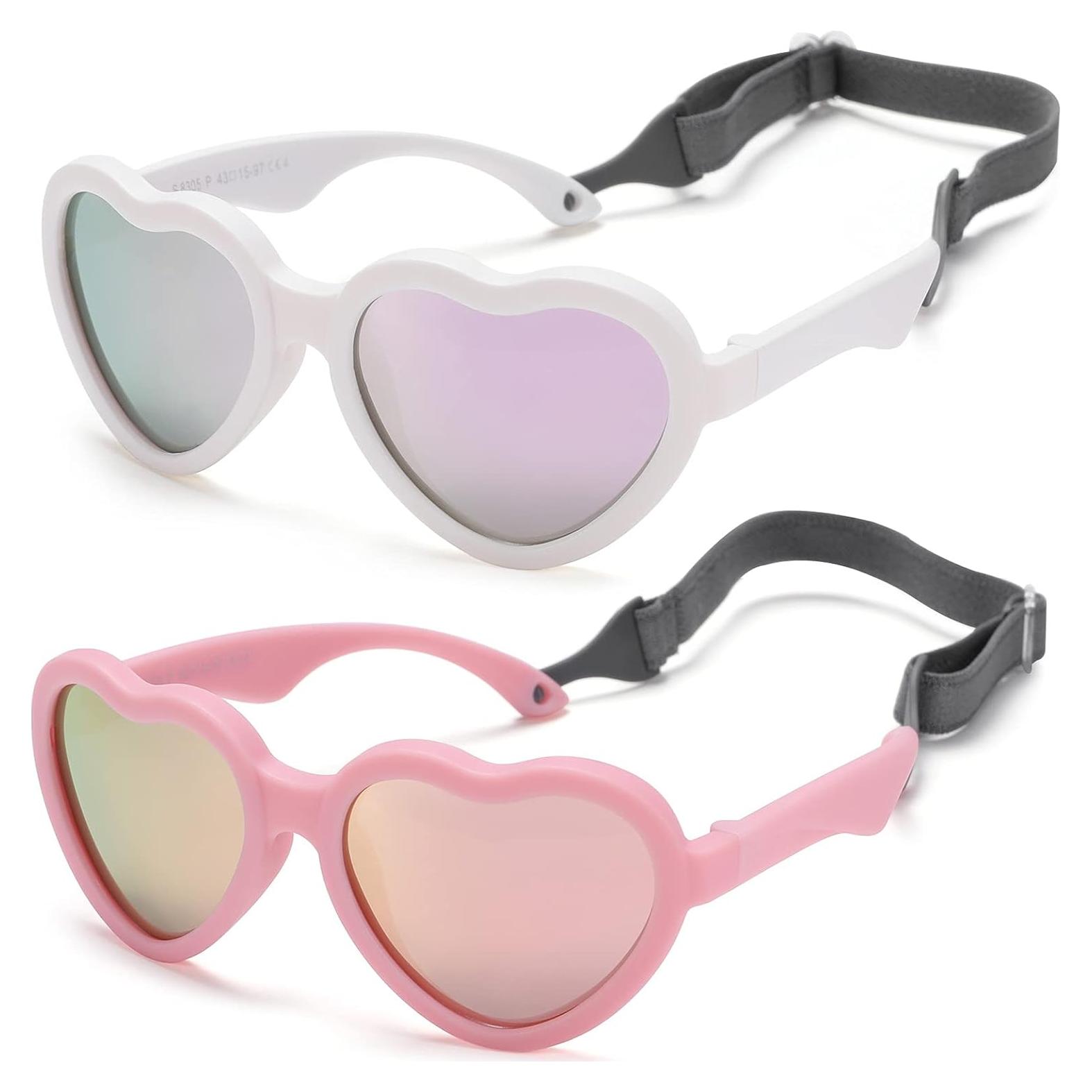 Gafas de sol polarizadas para bebés NU8047 con correa ajustable