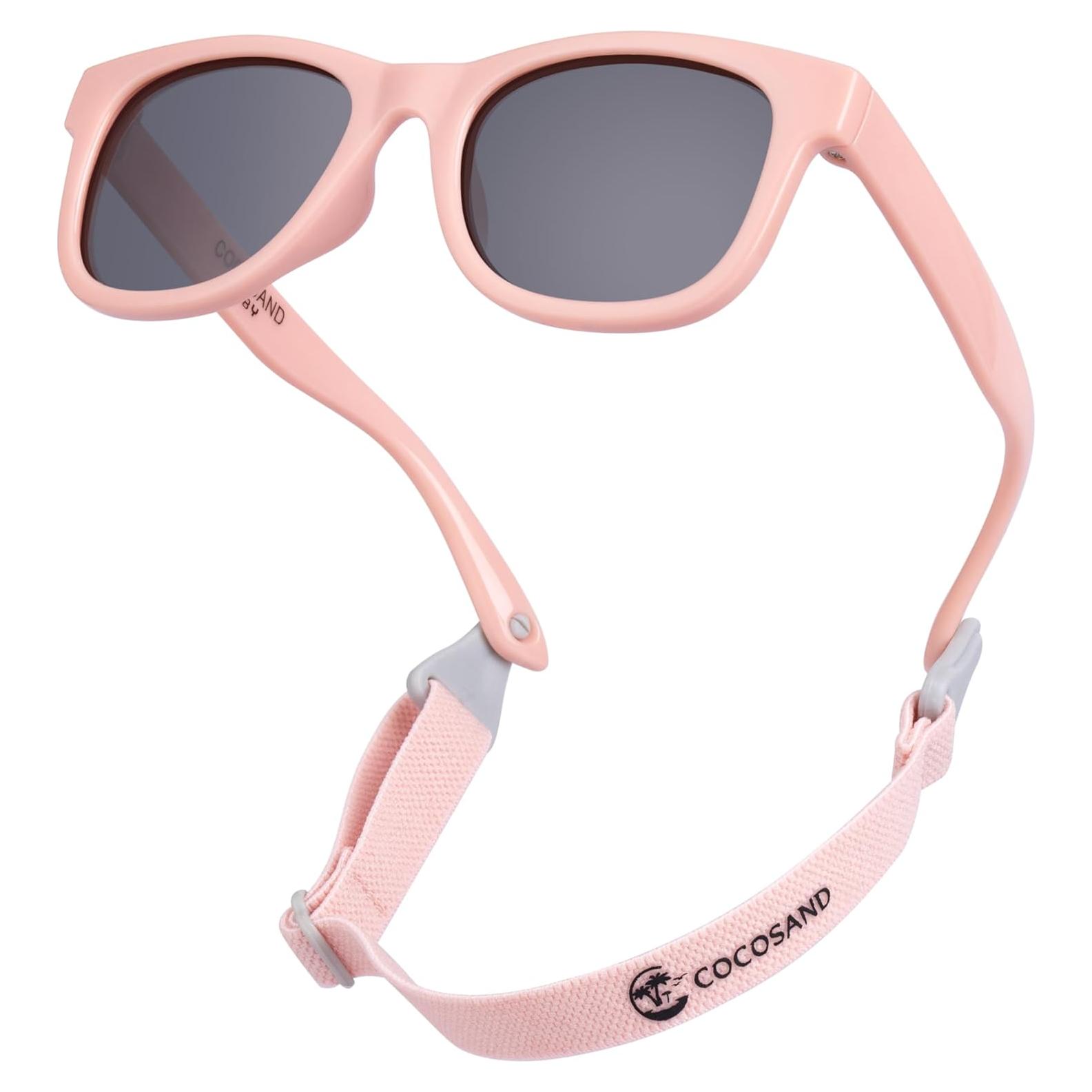 Gafas de sol flexibles COCOSAND para bebés 0-24 meses UV