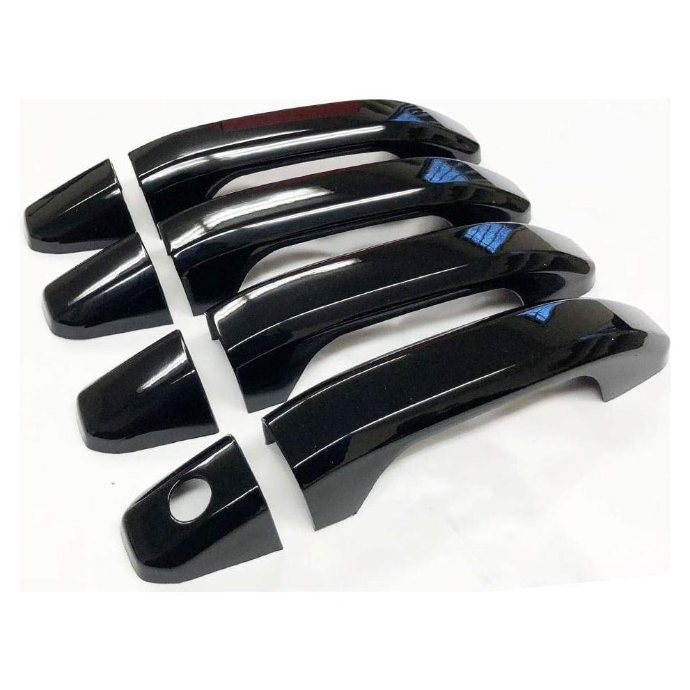 Cubiertas de Manijas de Puerta S SIZVER 8 Piezas ABS Brillante