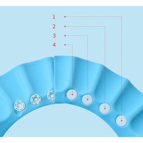 Gorro de Ducha Ajustable Kangwell con Visera para Ancianos y Embarazadas