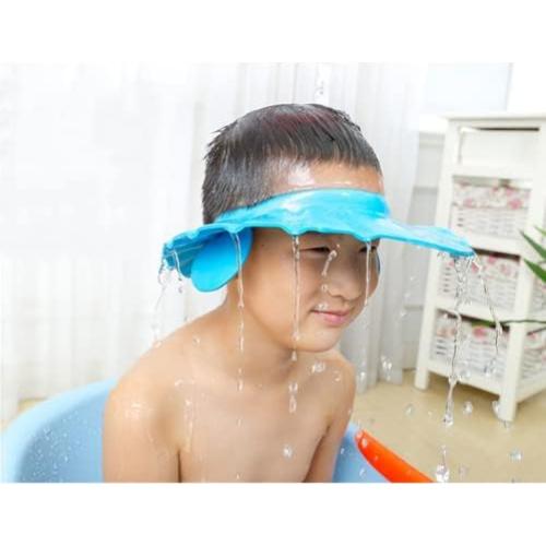 Gorro de Ducha Ajustable Kangwell con Visera para Ancianos y Embarazadas