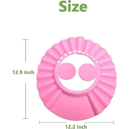 Gorro de Ducha Ajustable Kangwell con Visera para Ancianos y Embarazadas