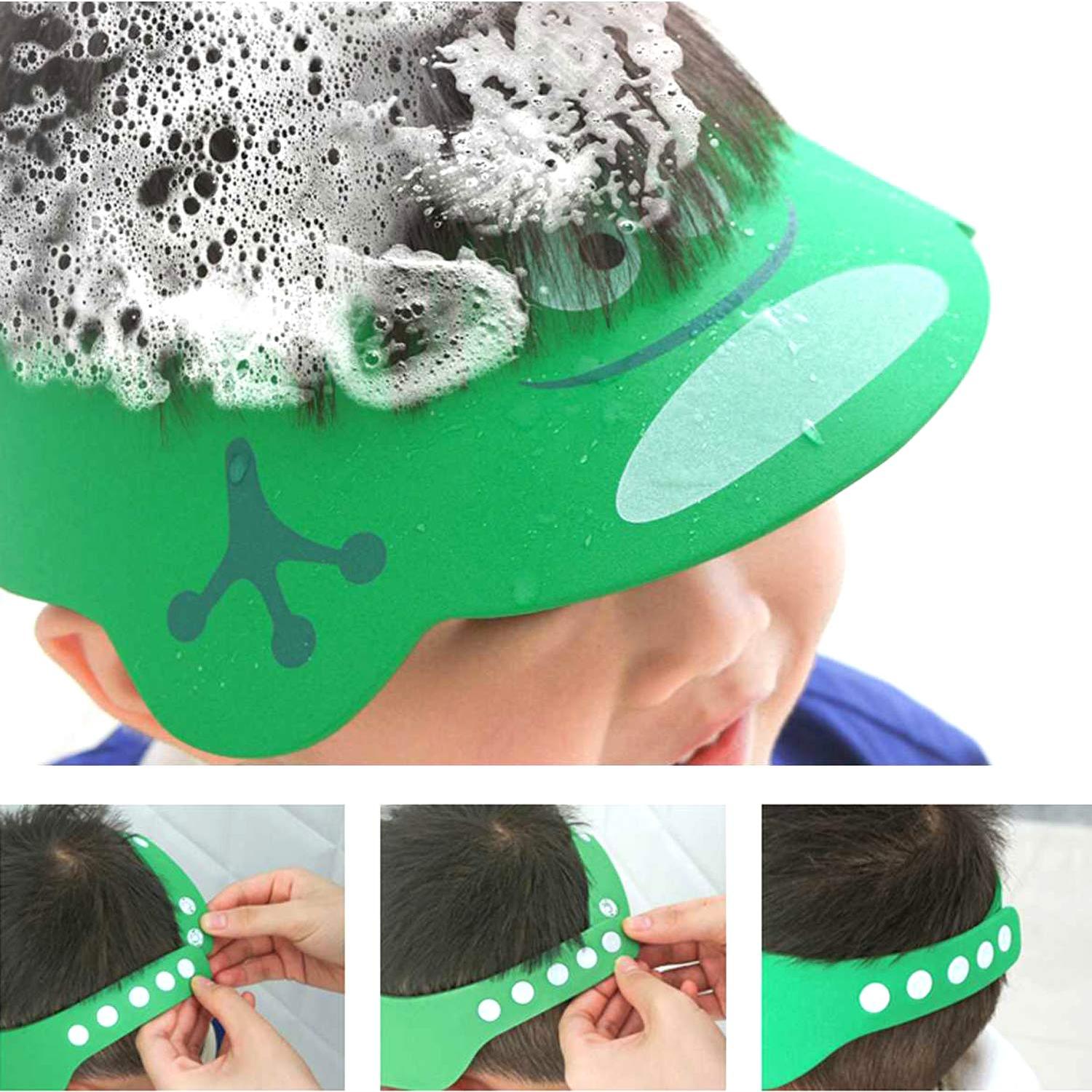 Gorro de baño ajustable para niños SUNTRADE - Set de 3 colores