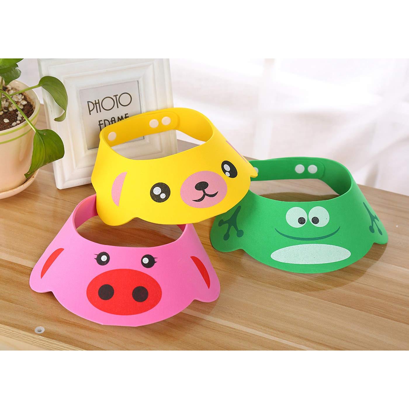 Gorro de baño ajustable para niños SUNTRADE - Set de 3 colores