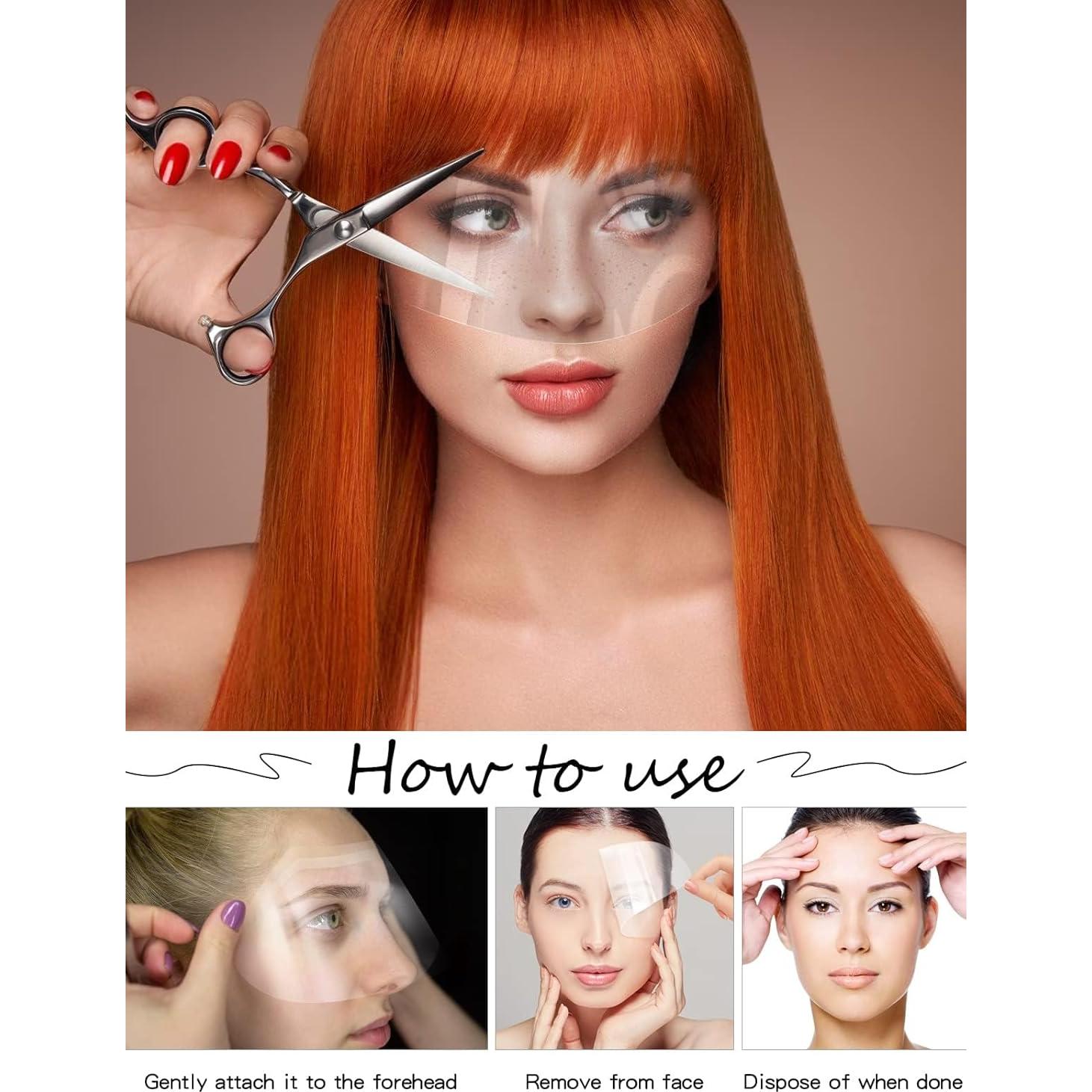 50 Pcs Escudos Faciales Desechables EBANKU para Maquillaje