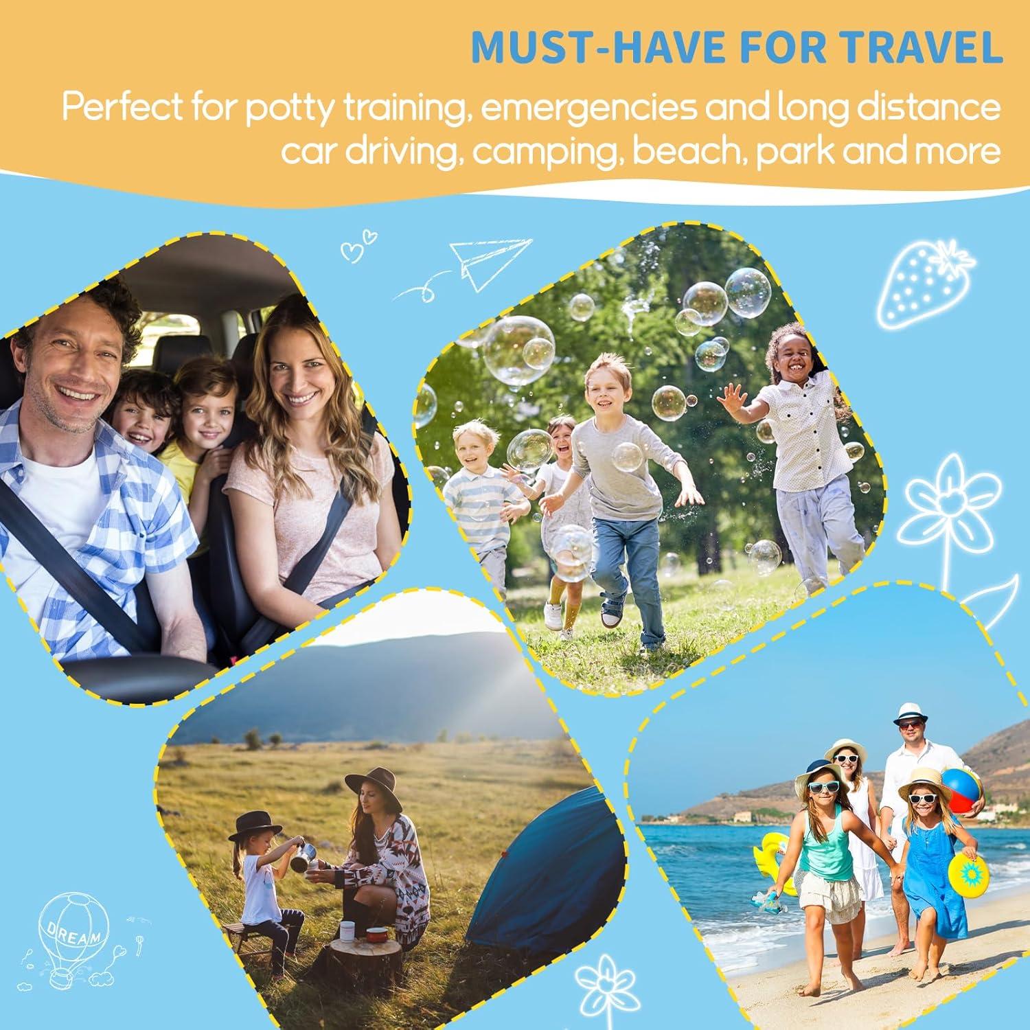 Orinal Portátil ONEDONE para Niños 500ml Amarillo