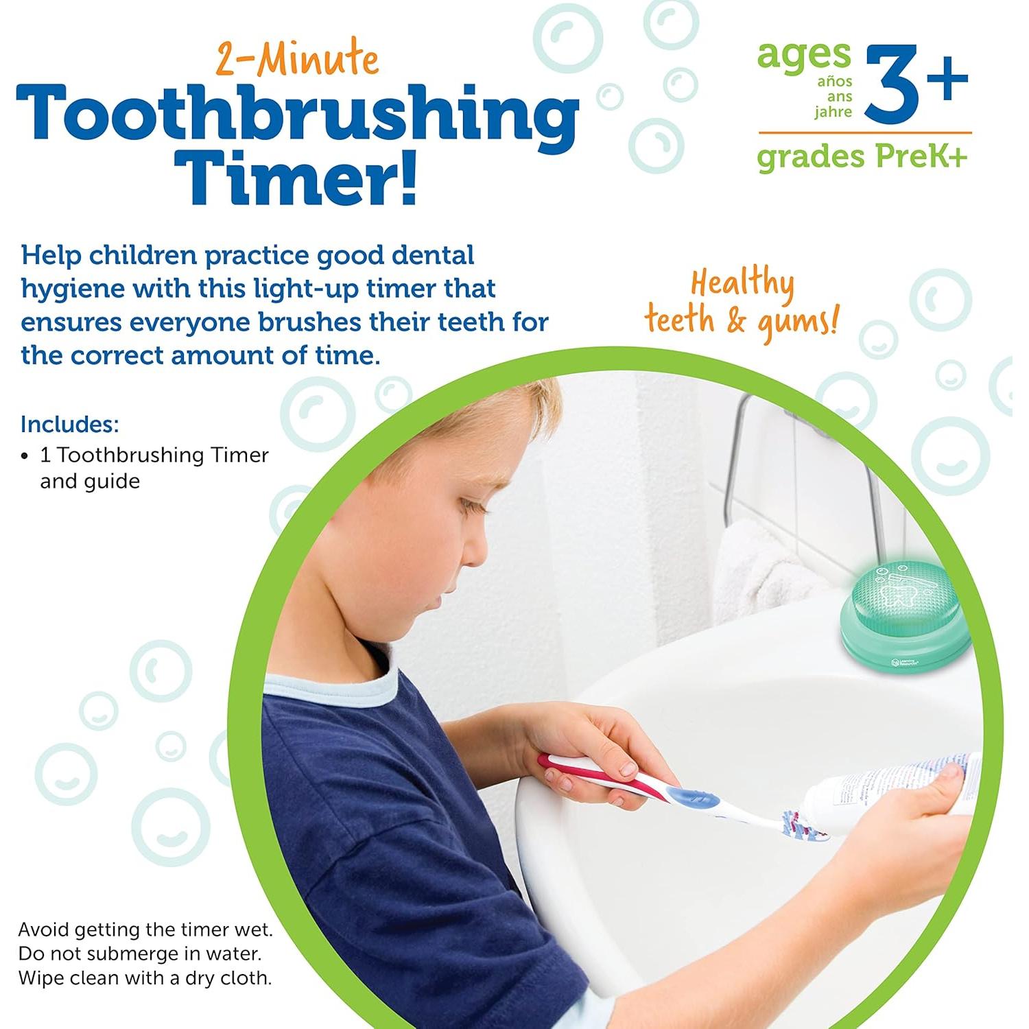 Temporizador de Cepillado de Dientes Learning Resources 2 Minutos