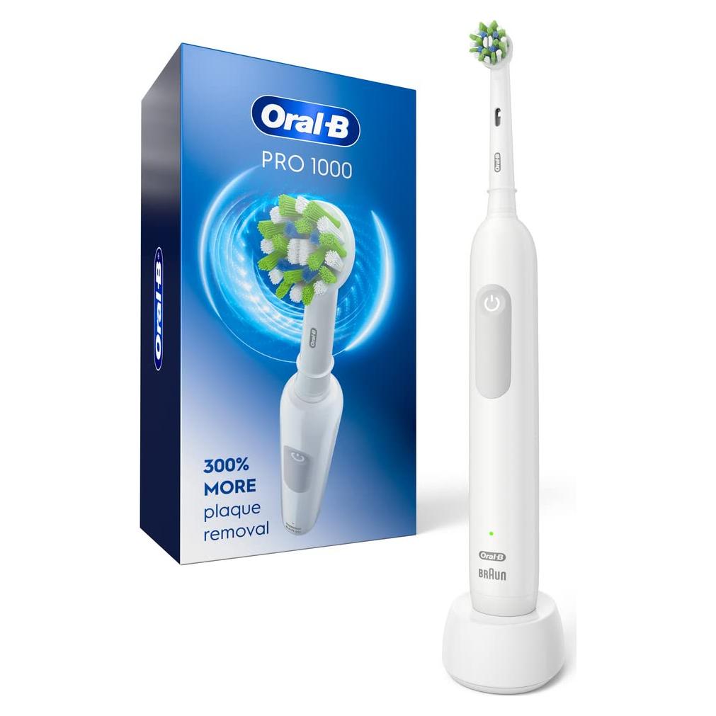 Cepillo de dientes eléctrico Oral-B Pro 1000, limpieza profunda