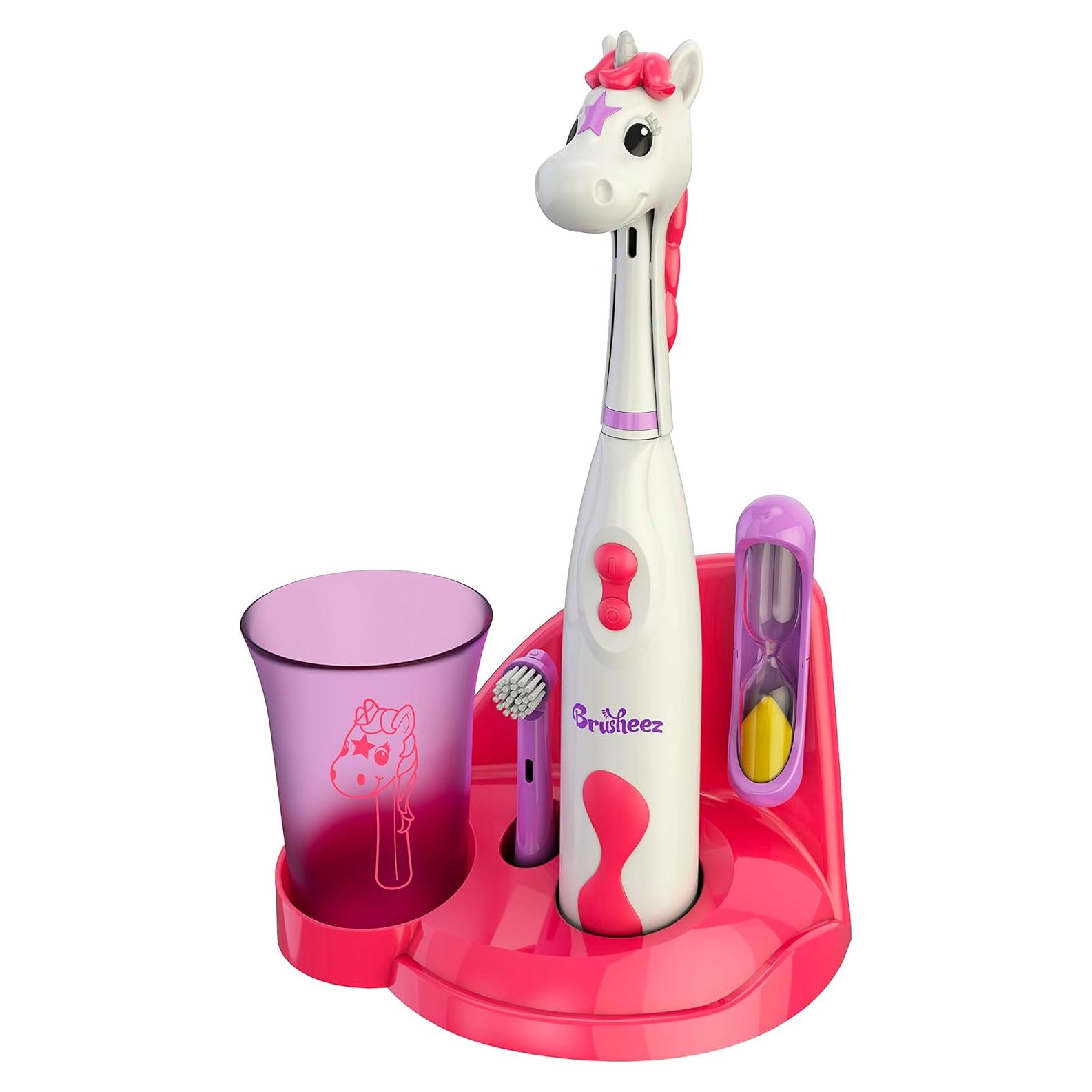 Cepillo de Dientes Eléctrico Brusheez Unicornio para Niños 3+